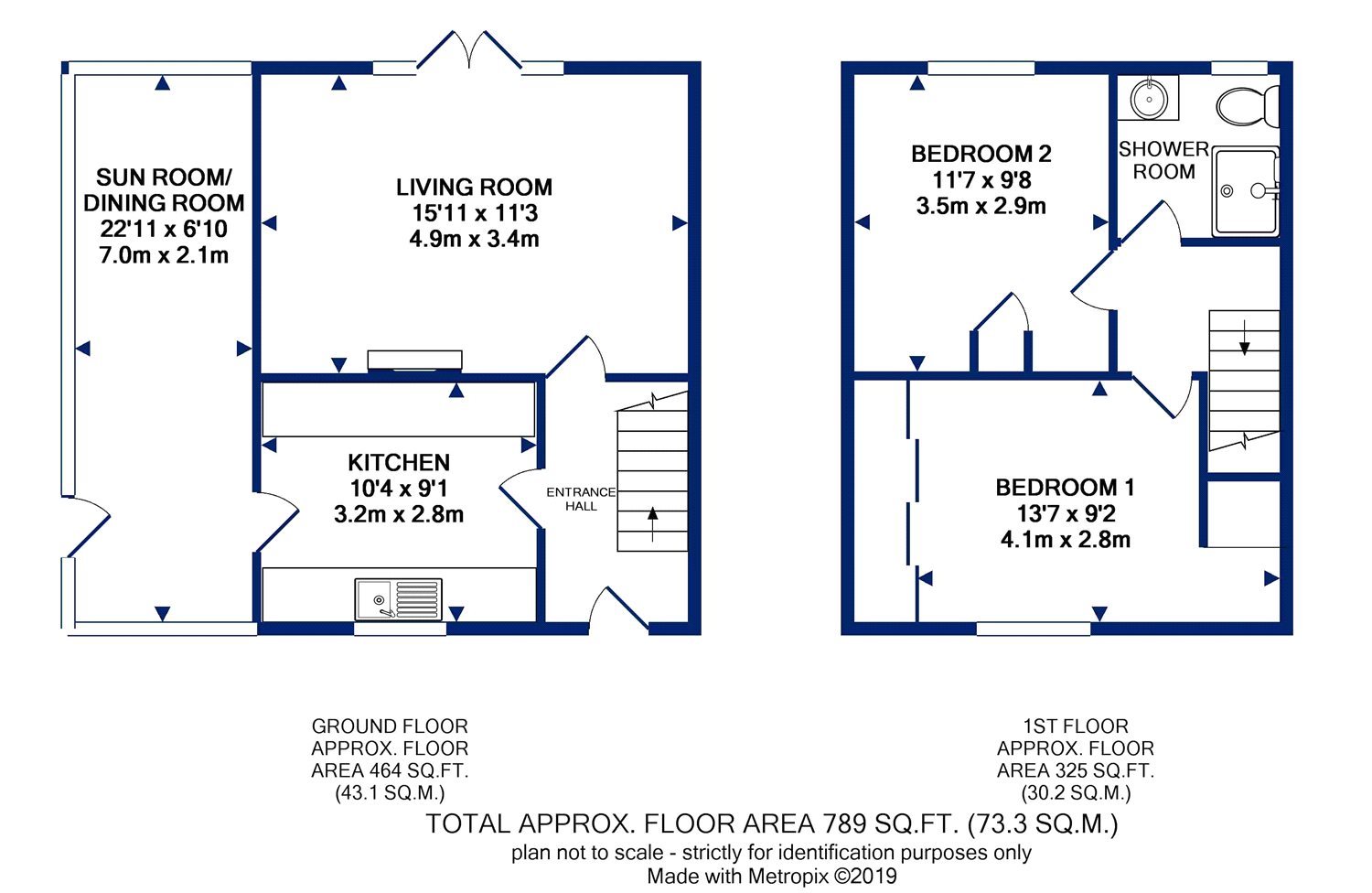 2 Bedrooms Semi-detached house for sale in Langley Road, Bramley/Rodley Border, Leeds, West Yorkshire LS13