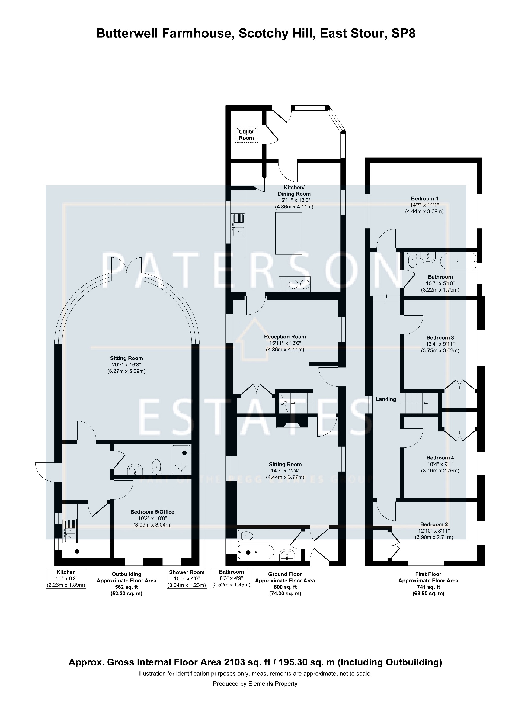 Butterwell Farm, Scotchy Hill, Gillingham floorplan