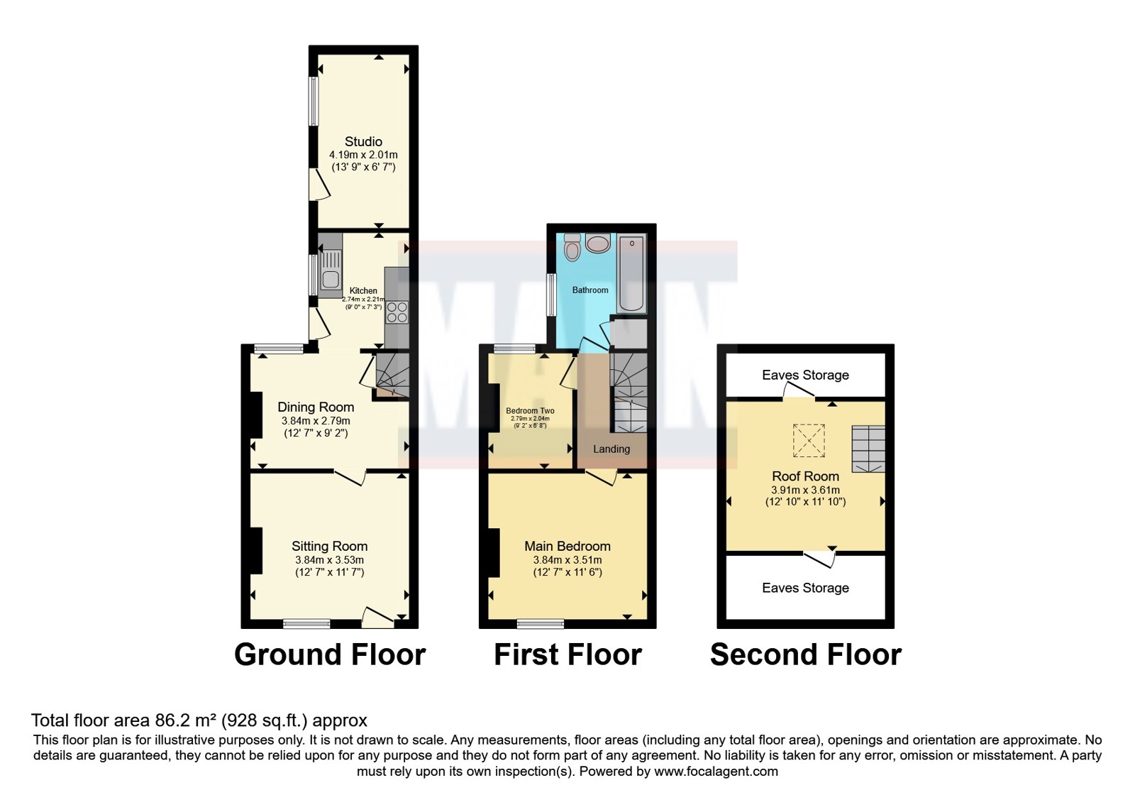 20, Haste Hill Road, Maidstone floorplan