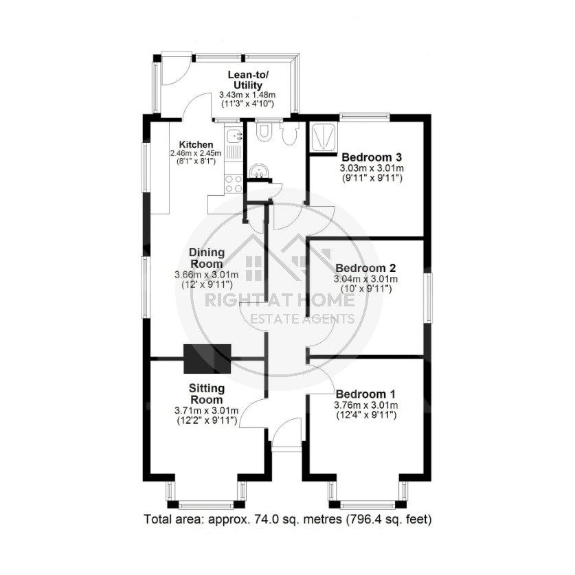 40 Hele Road, Exeter floorplan