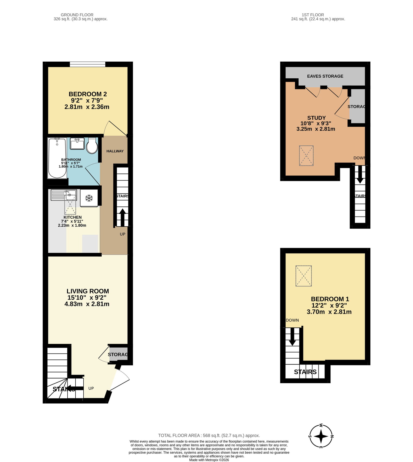 6 The Old Bakery, Parsonage Chase, Sheerness floorplan