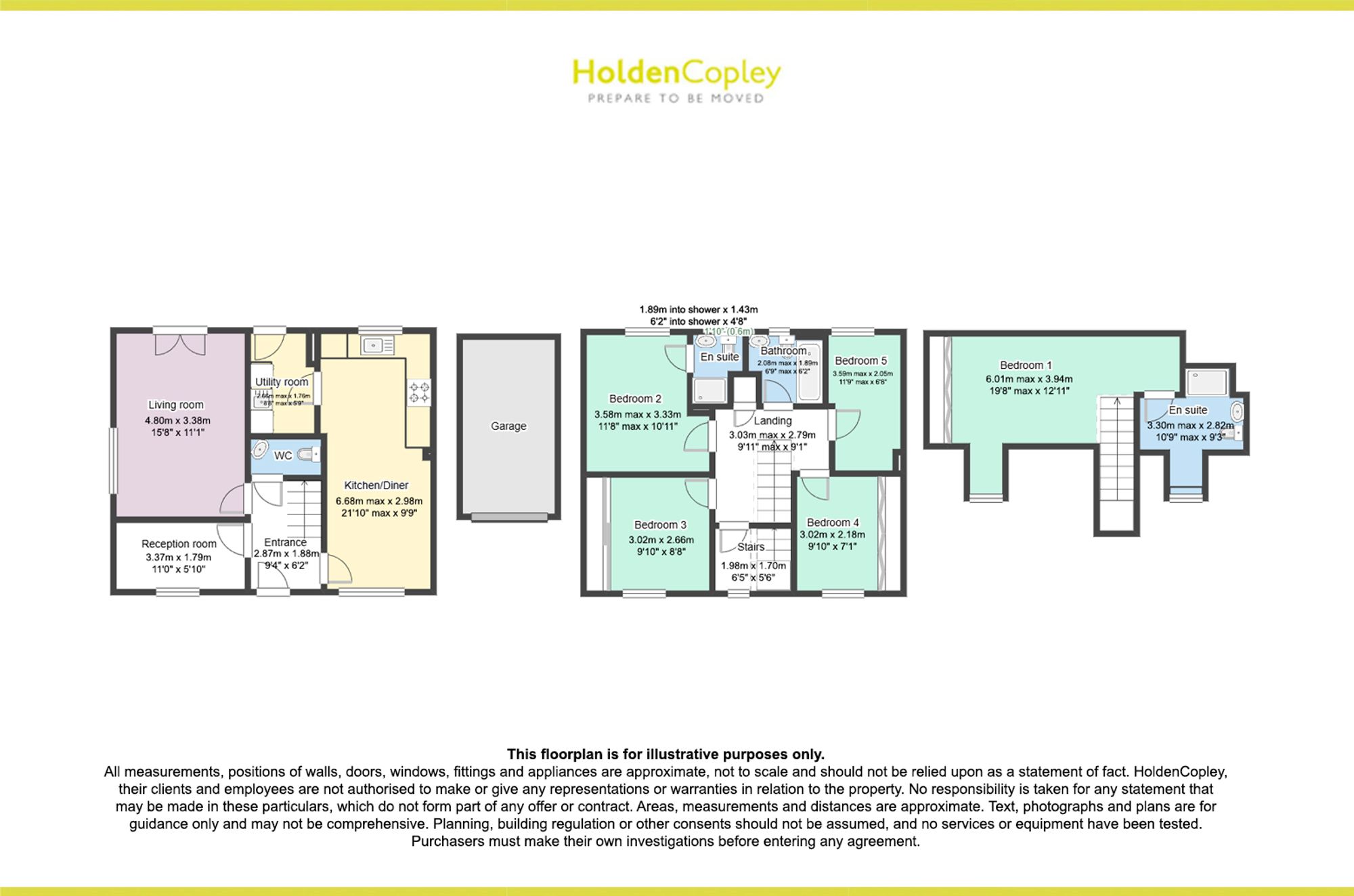 6 Bettina Gardens, Nottingham floorplan