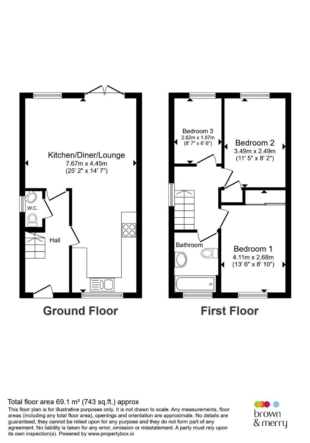 51, Willow Bank Walk, Leighton Buzzard floorplan
