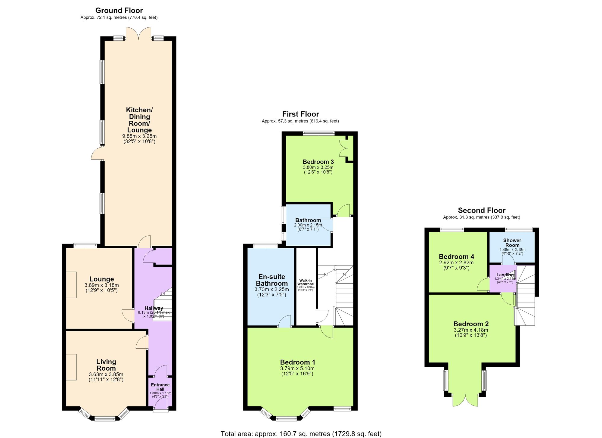 5 Holwell Road, Brixham floorplan