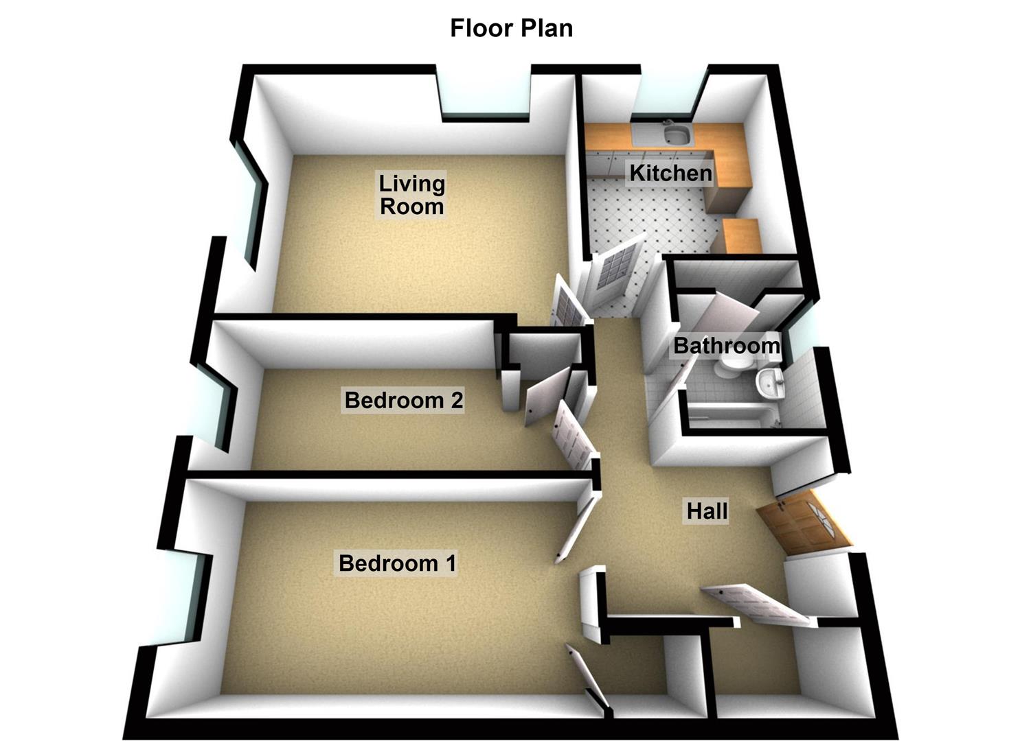30, Stoneleigh Court, Peterborough floorplan