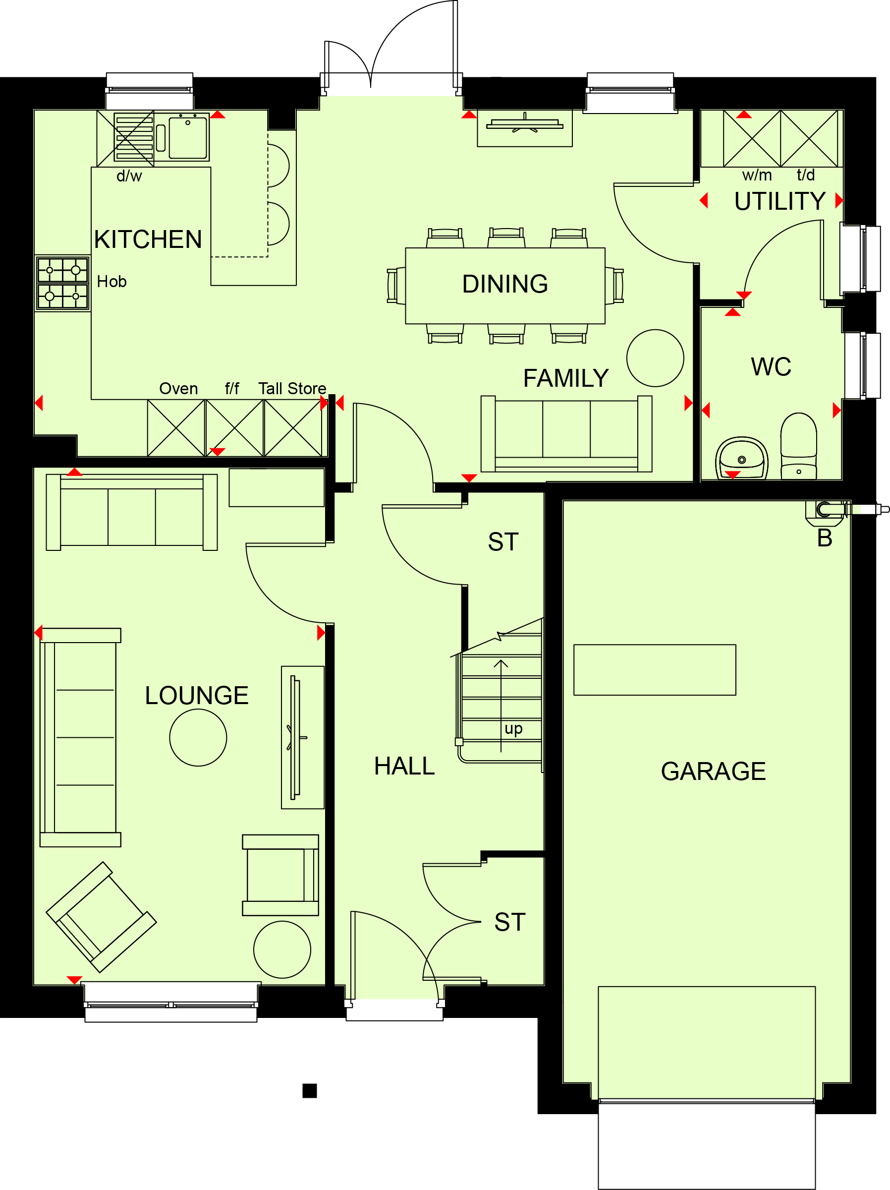 H883942, Tars Farm, Church Lane, Barnham floorplan