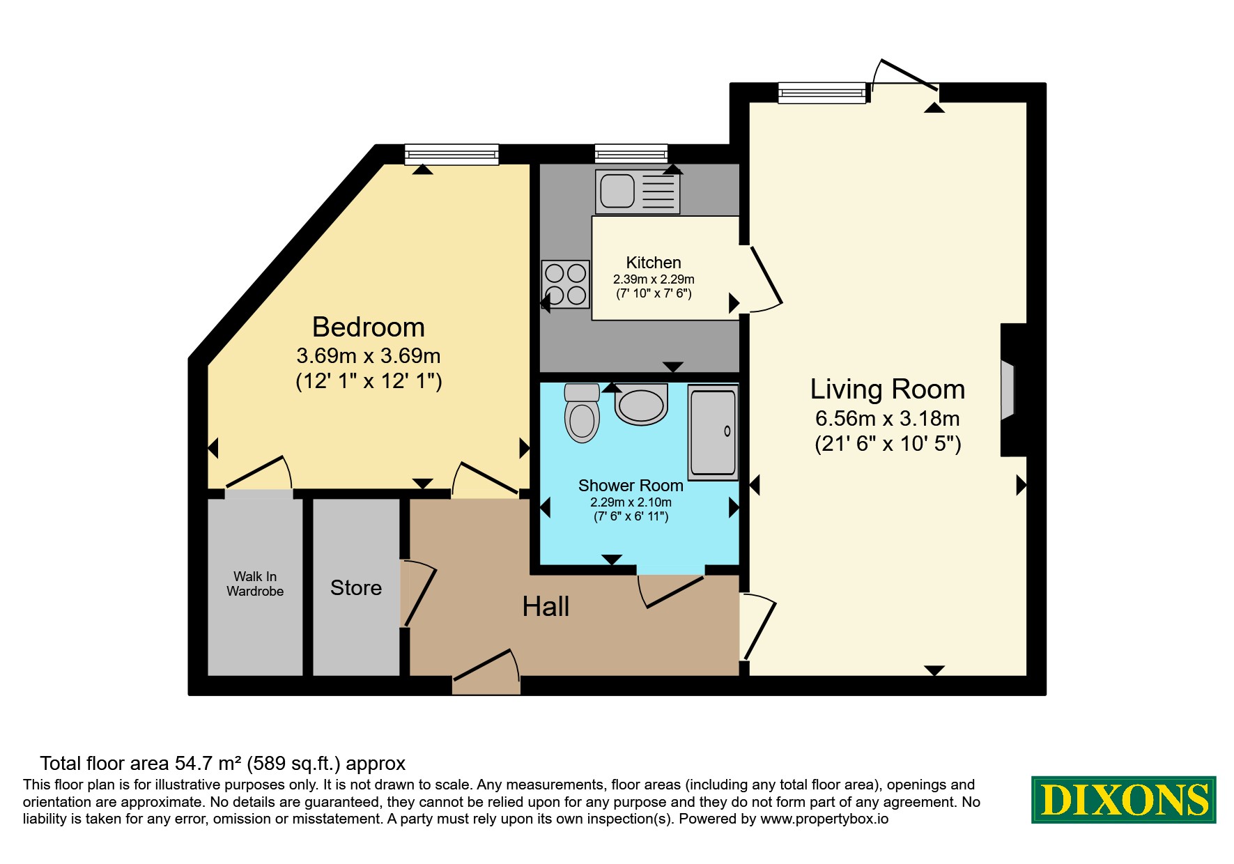 Apartment 2, Henshaw Court, 295, Chester Road, Birmingham floorplan