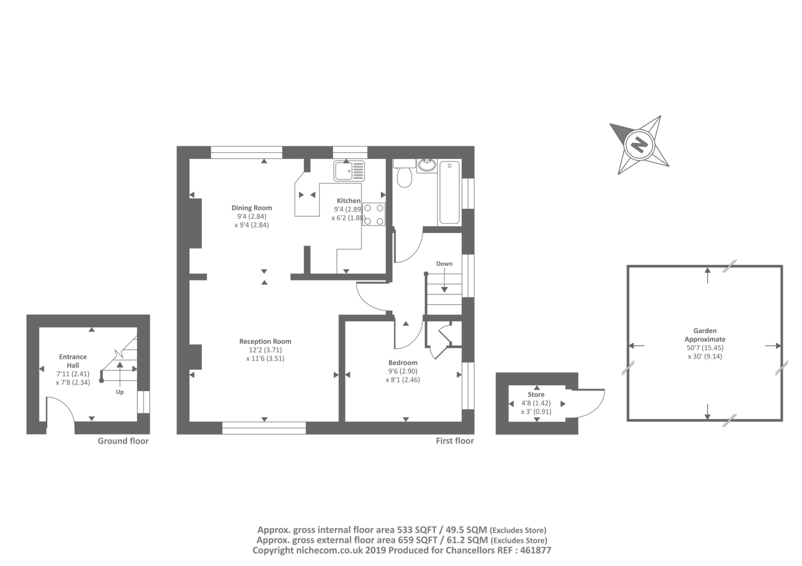 1 Bedrooms Maisonette for sale in High Wycombe, Buckinghamshire HP12