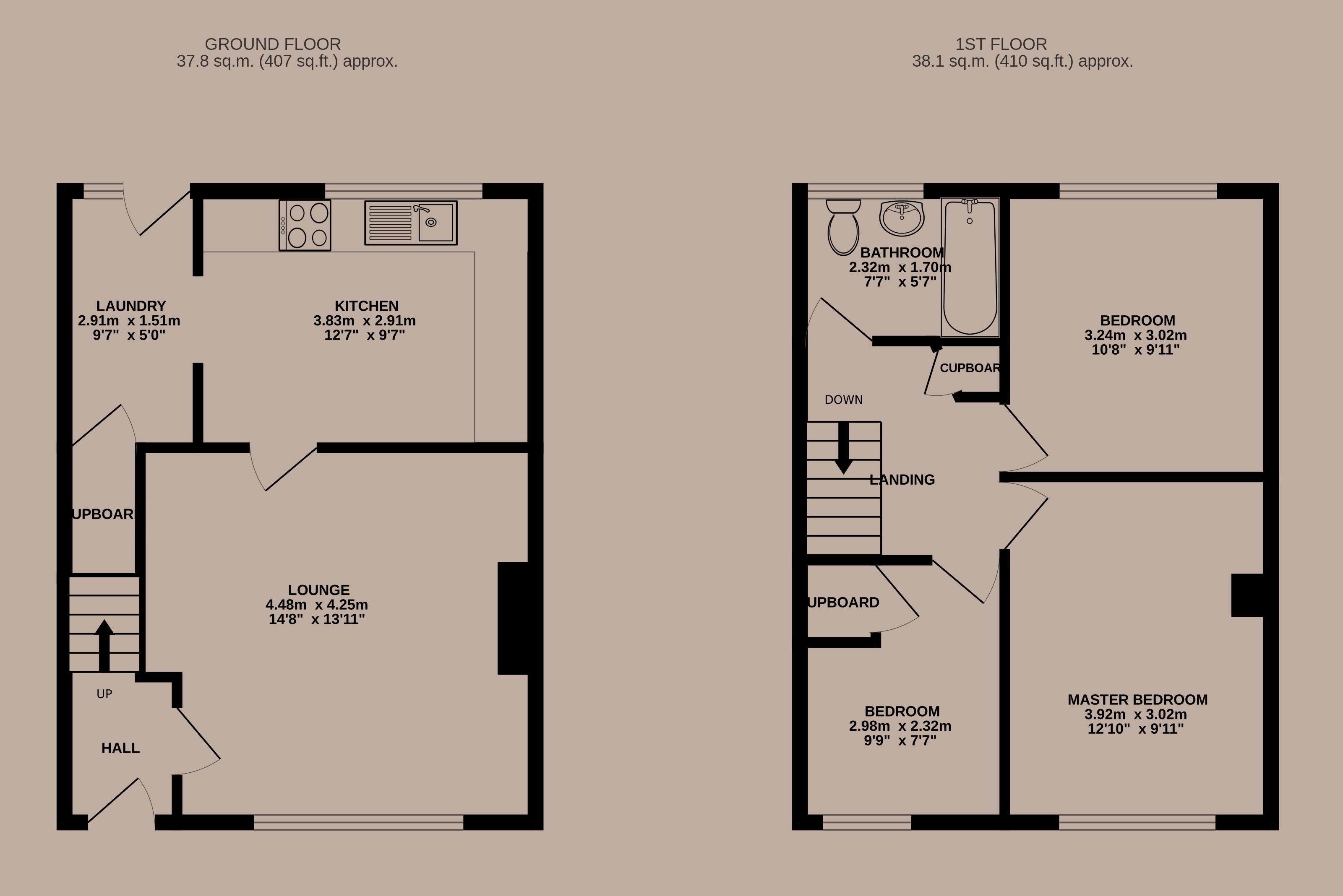 92, Listowel Crescent, Clifton floorplan