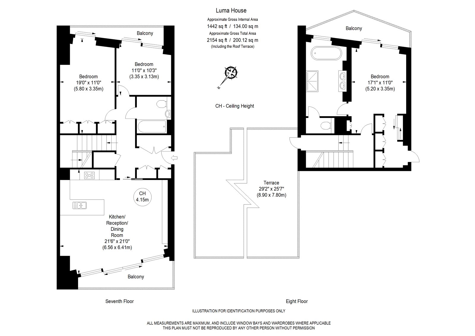Luma House, Kings Cross floorplan