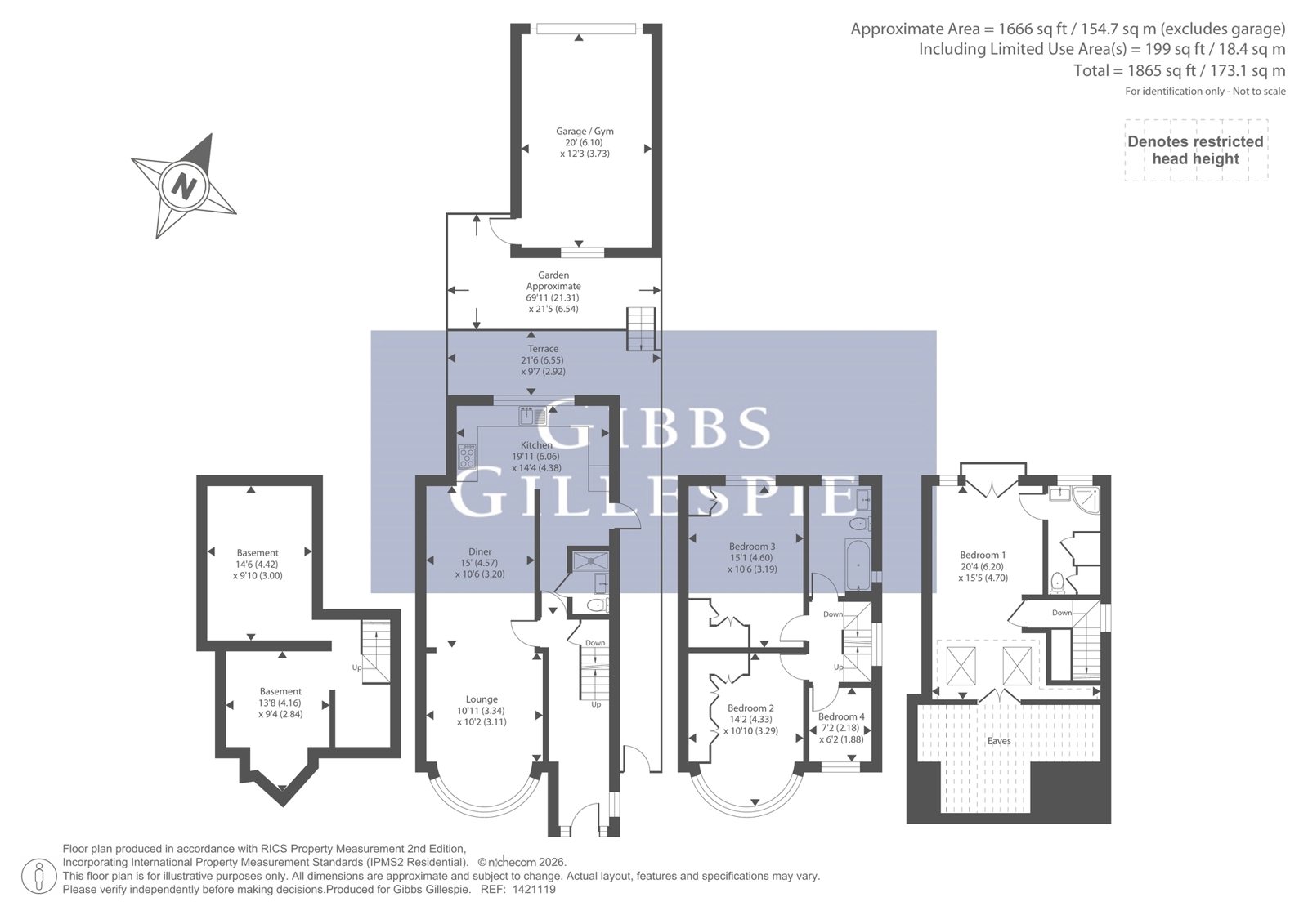 115, Yeading Avenue, Harrow floorplan