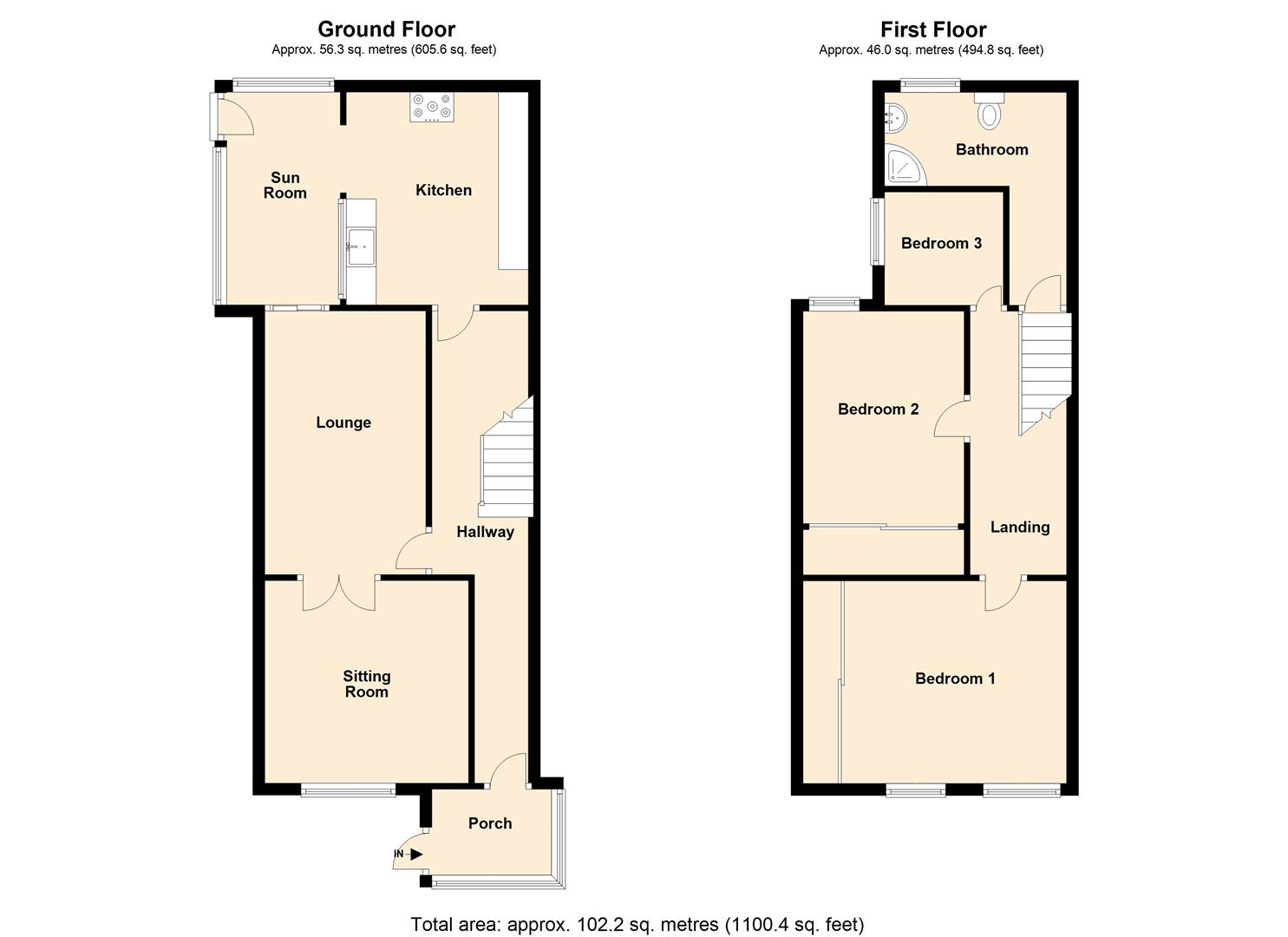 Old Road, Briton Ferry, Neath SA11, 3 bedroom semidetached house for