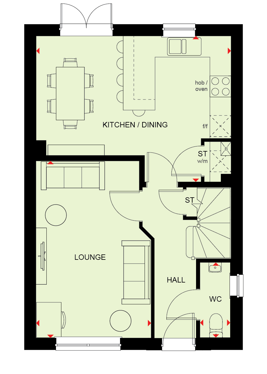 H930882, Grimston Road, South Wootton, King's Lynn floorplan