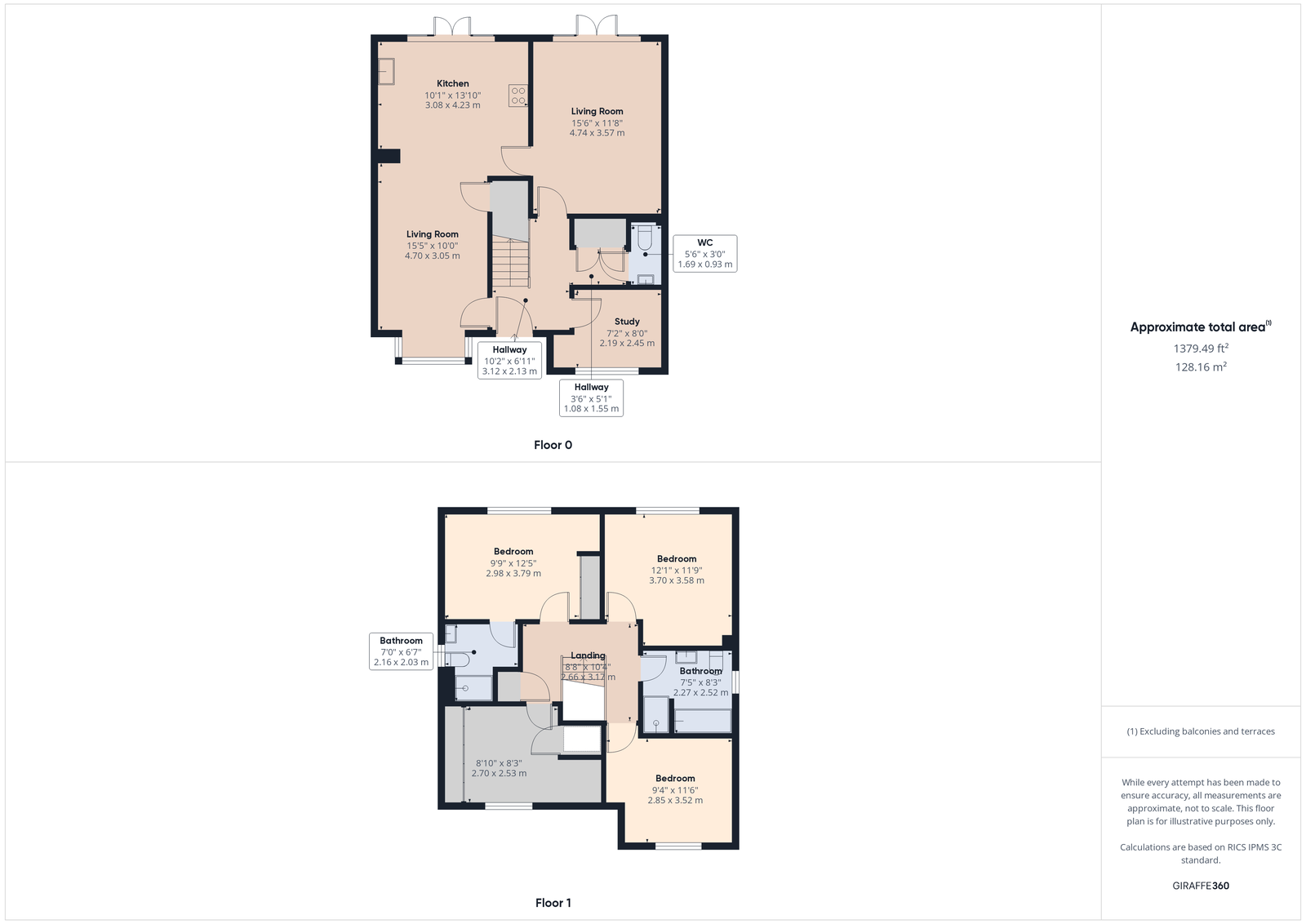 53, Teal way, crewe floorplan
