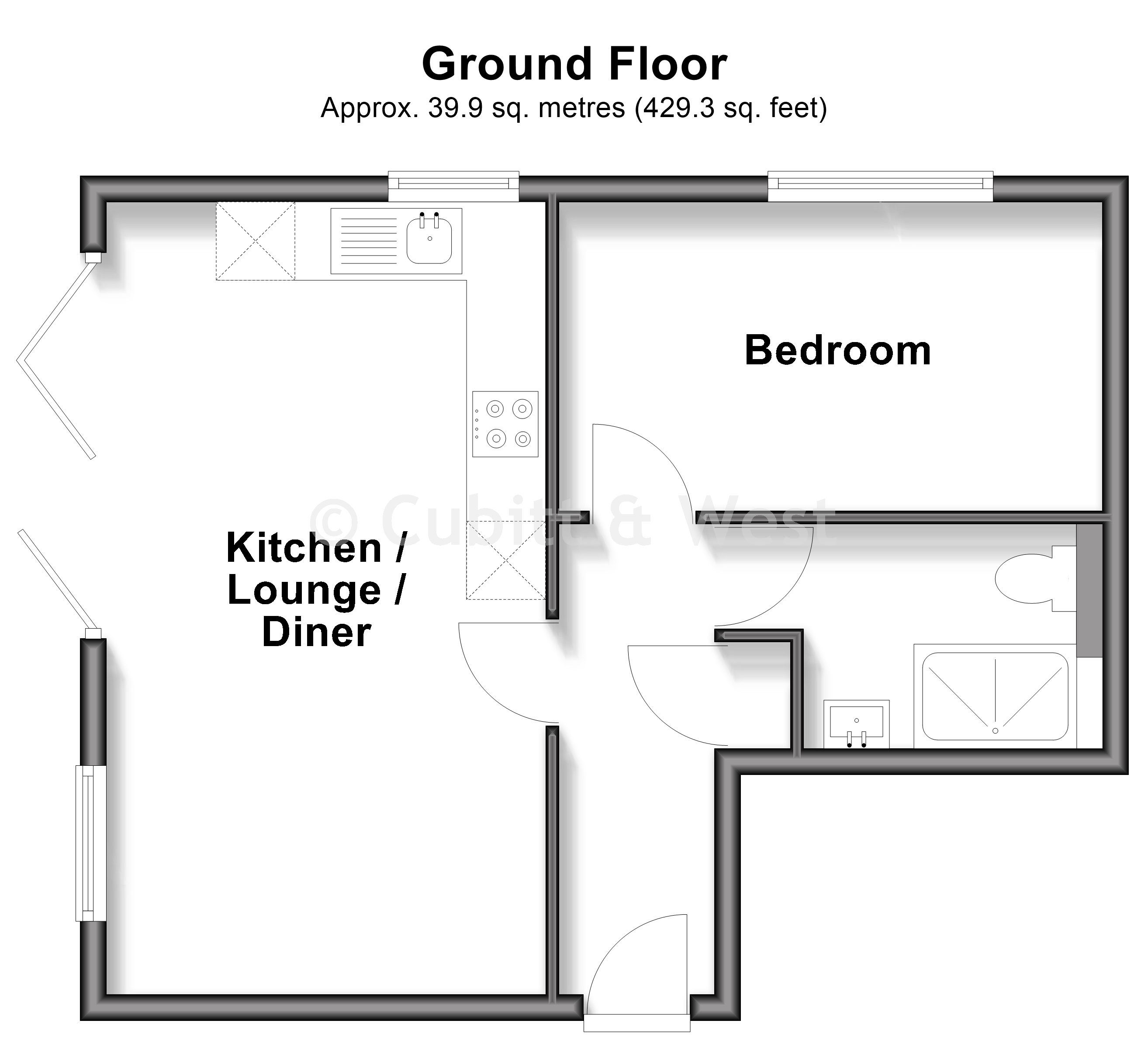 Cornia House, Grovelands Road, Purley floorplan