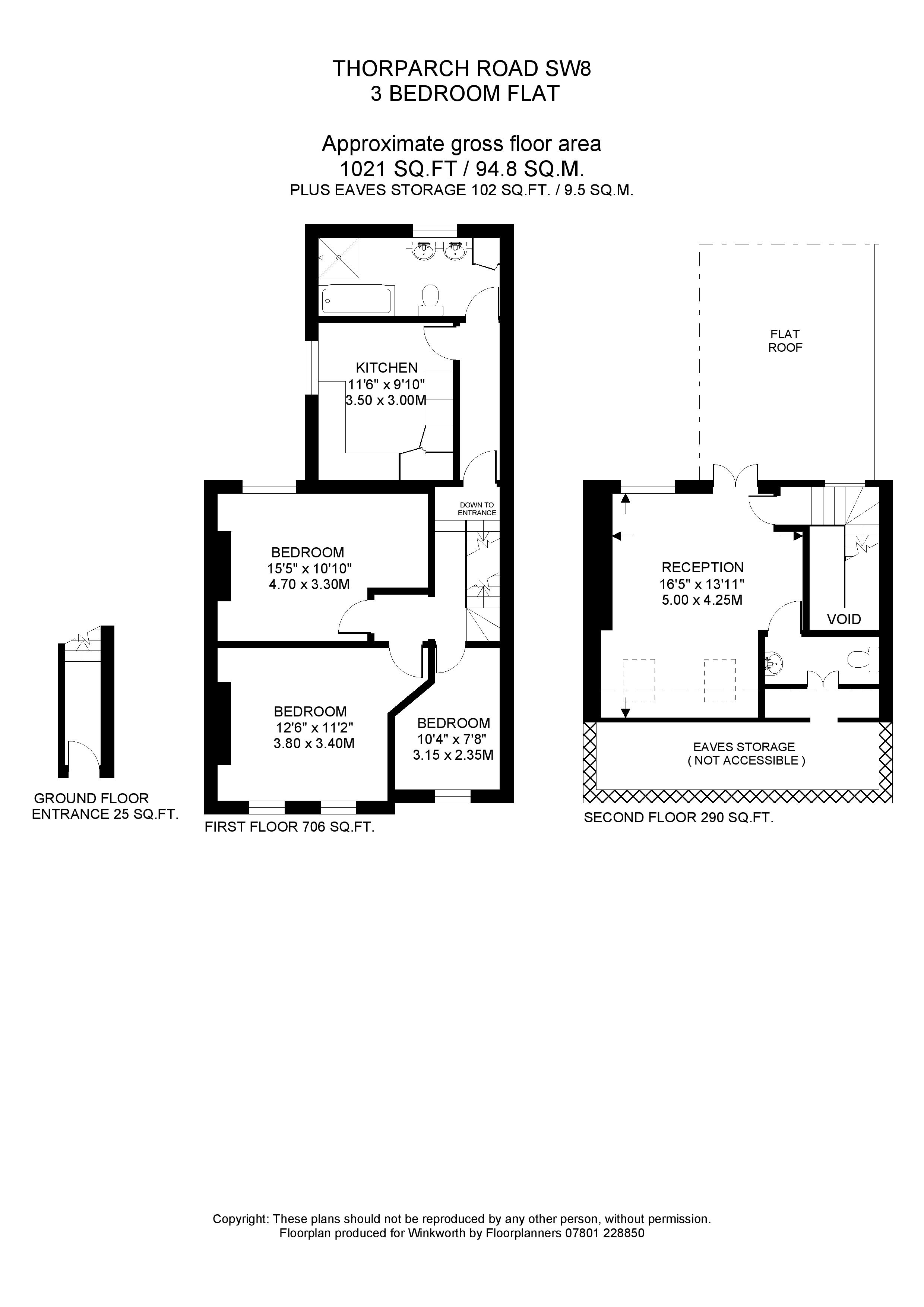 59, Thorparch Road, London floorplan