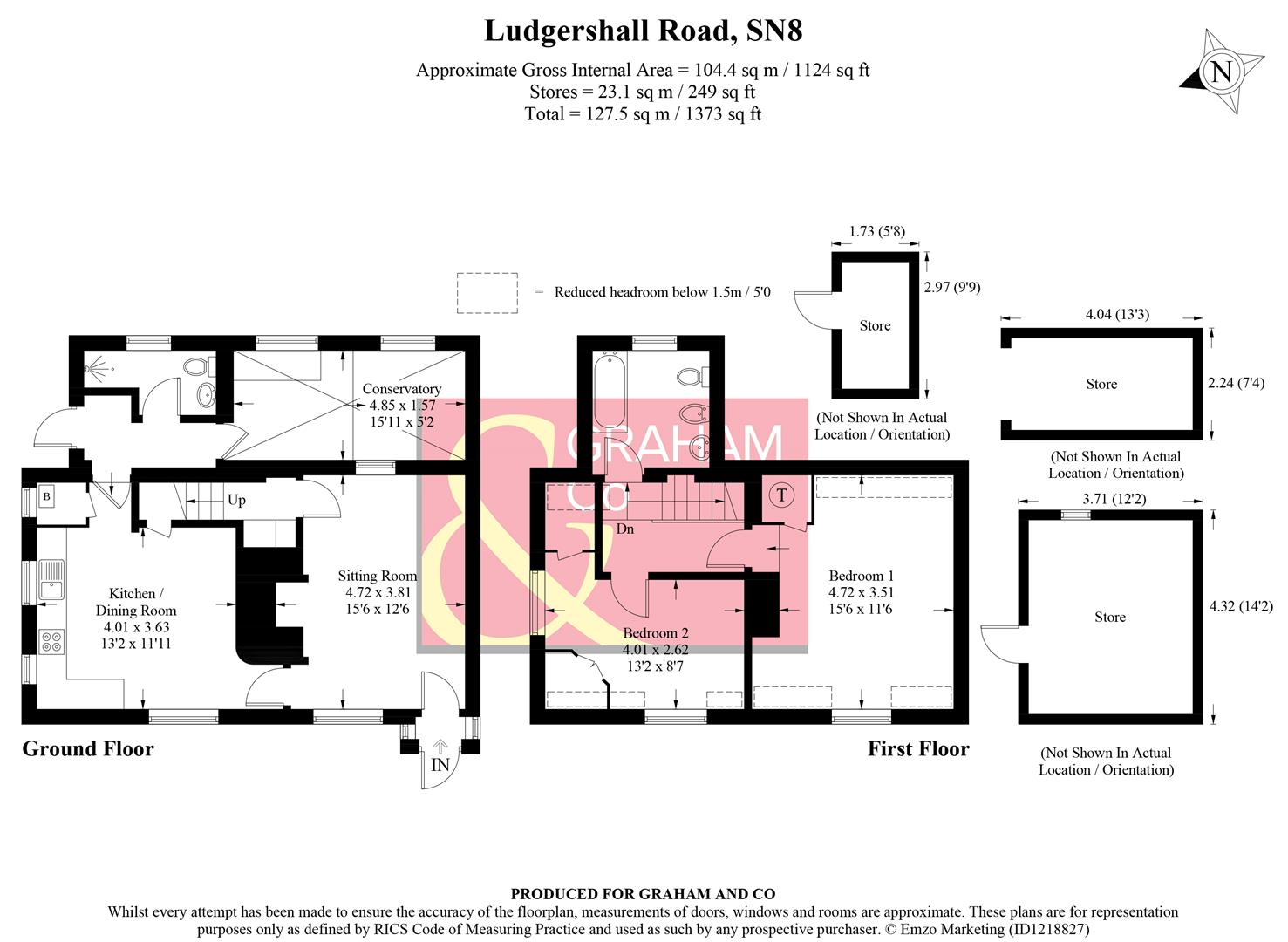 18, Ludgershall Road, Marlborough floorplan
