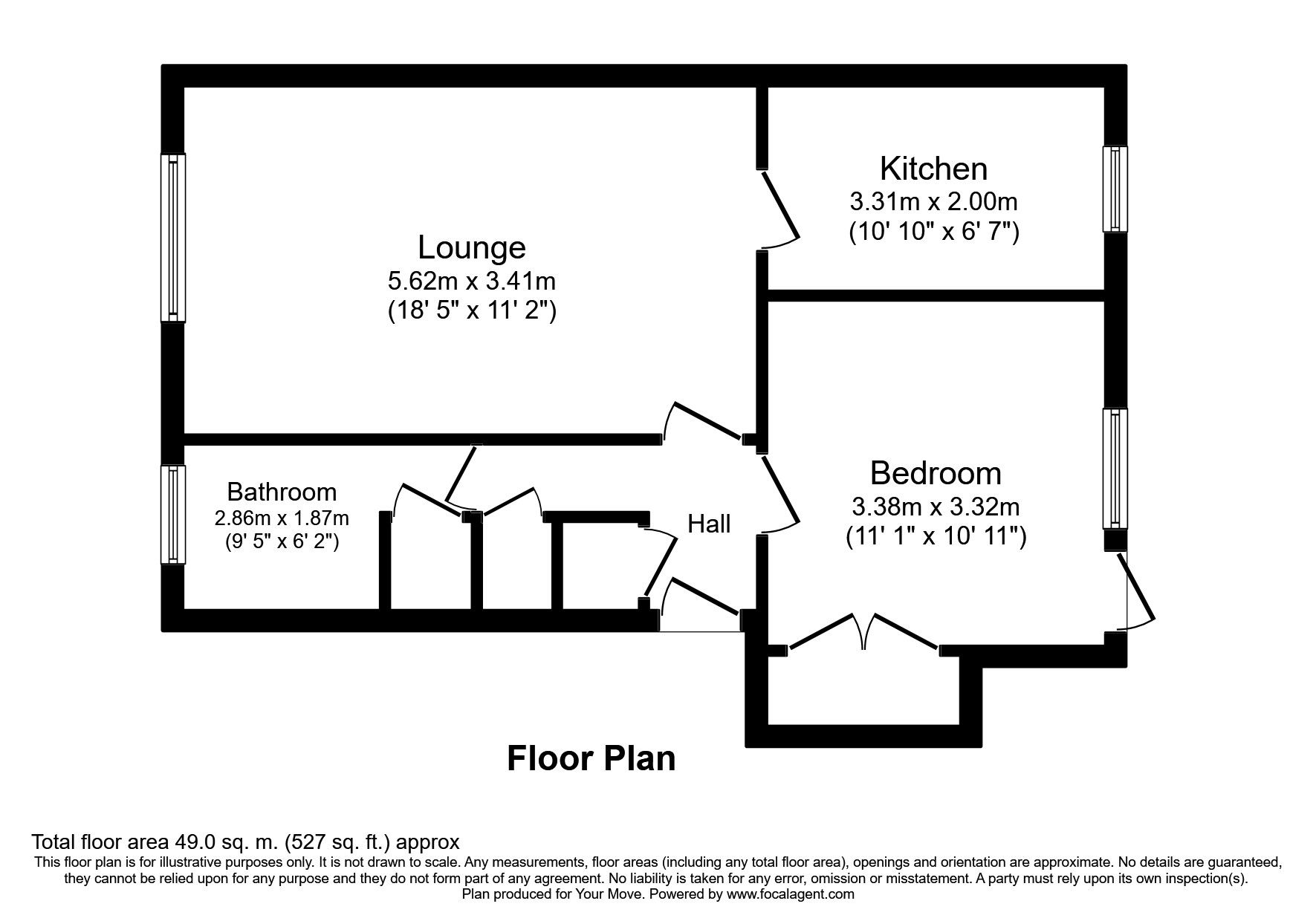 1 Bedrooms Flat to rent in Harleyford Upper Park Road, Bromley BR1