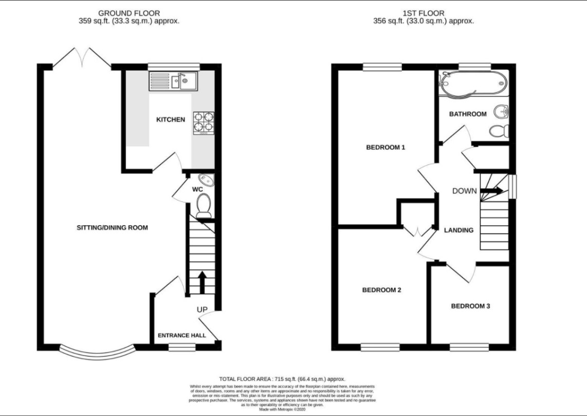 16, Harebell Close, Cambridge floorplan