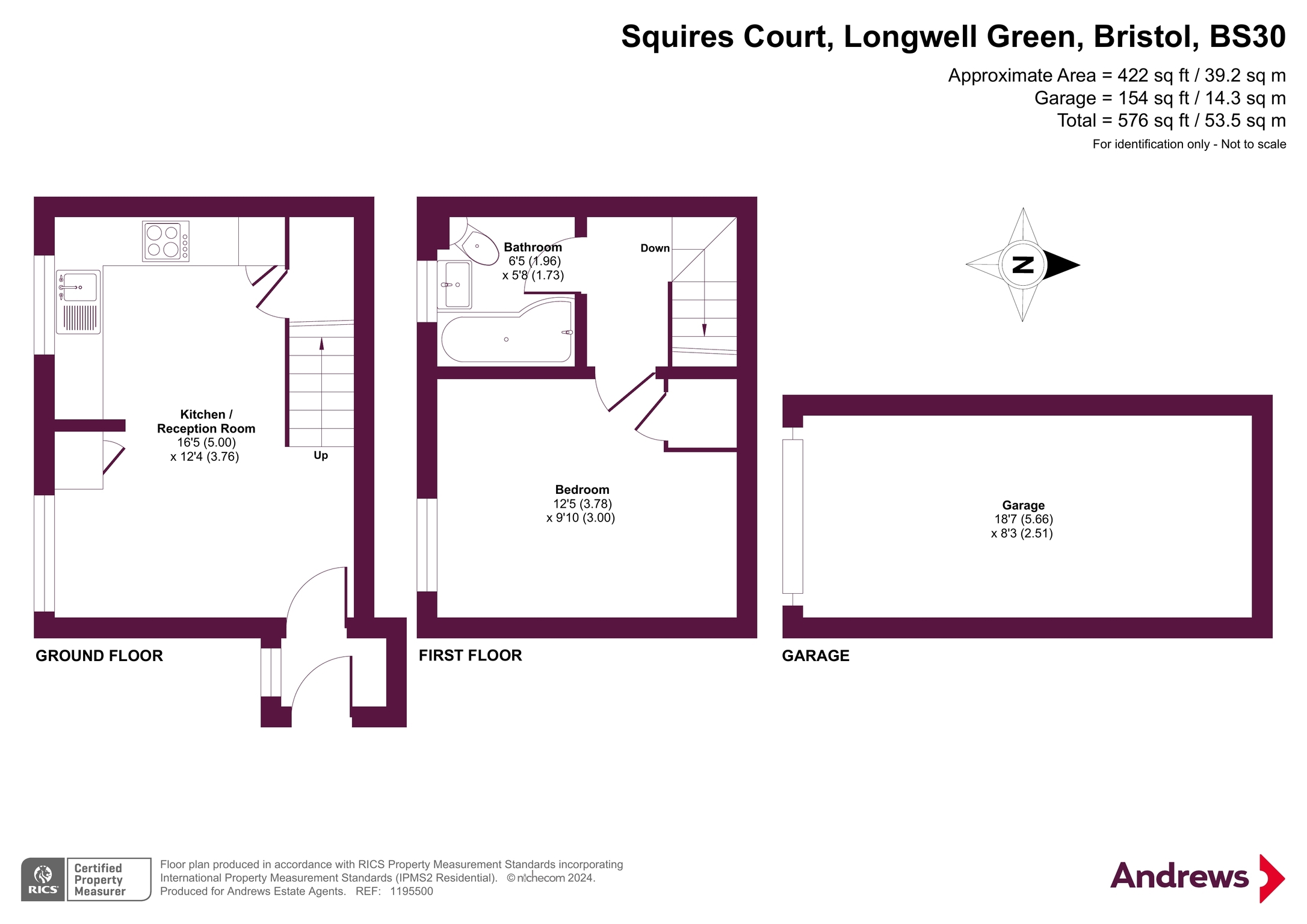 4, Squires Court, Bristol floorplan