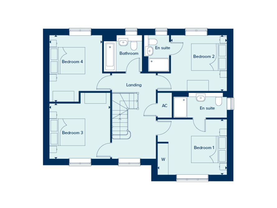 333, Broadwell Heights, Westwood Heath floorplan