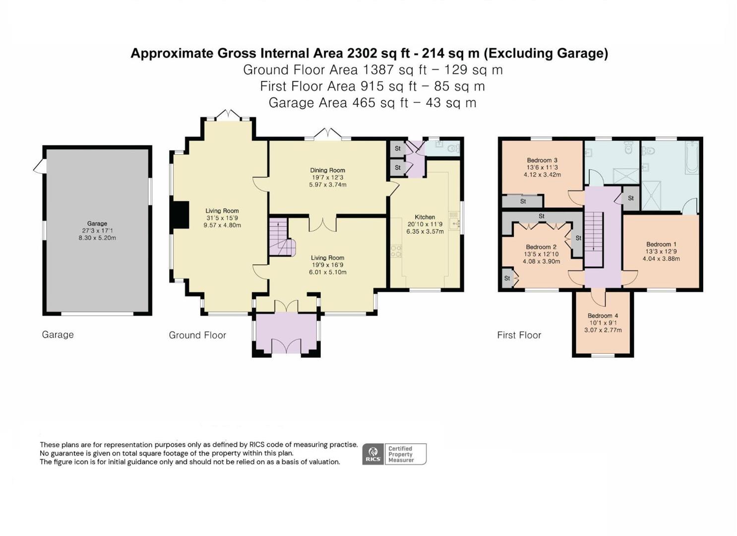 Epping Green Farm, Epping Green floorplan