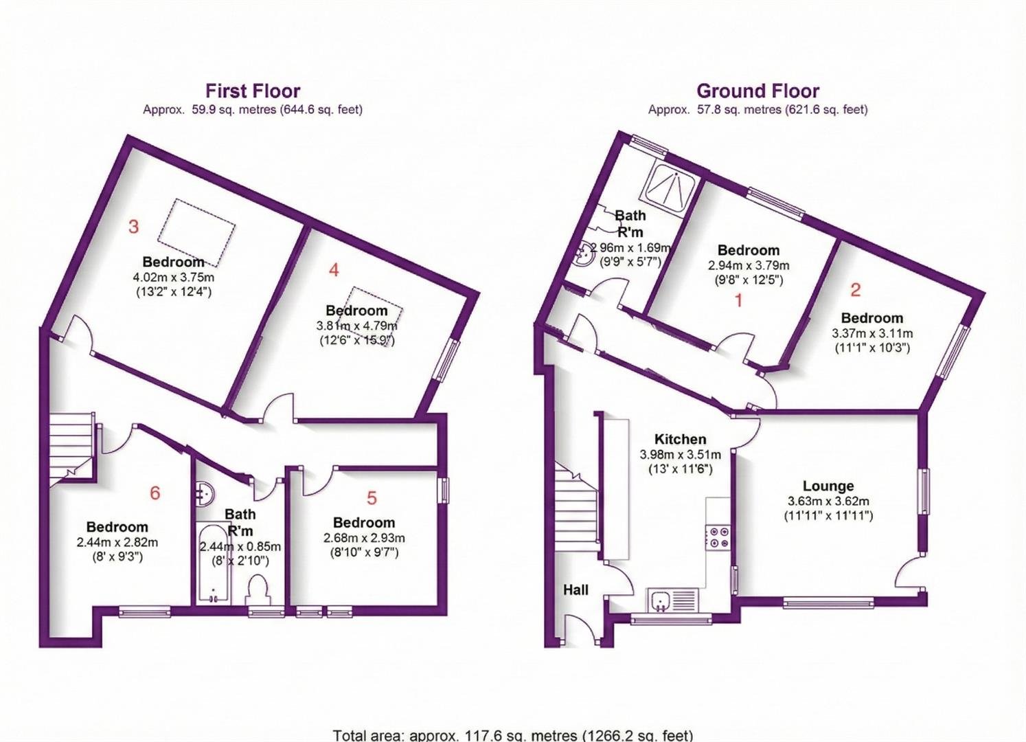 Church Street, Nottingham floorplan
