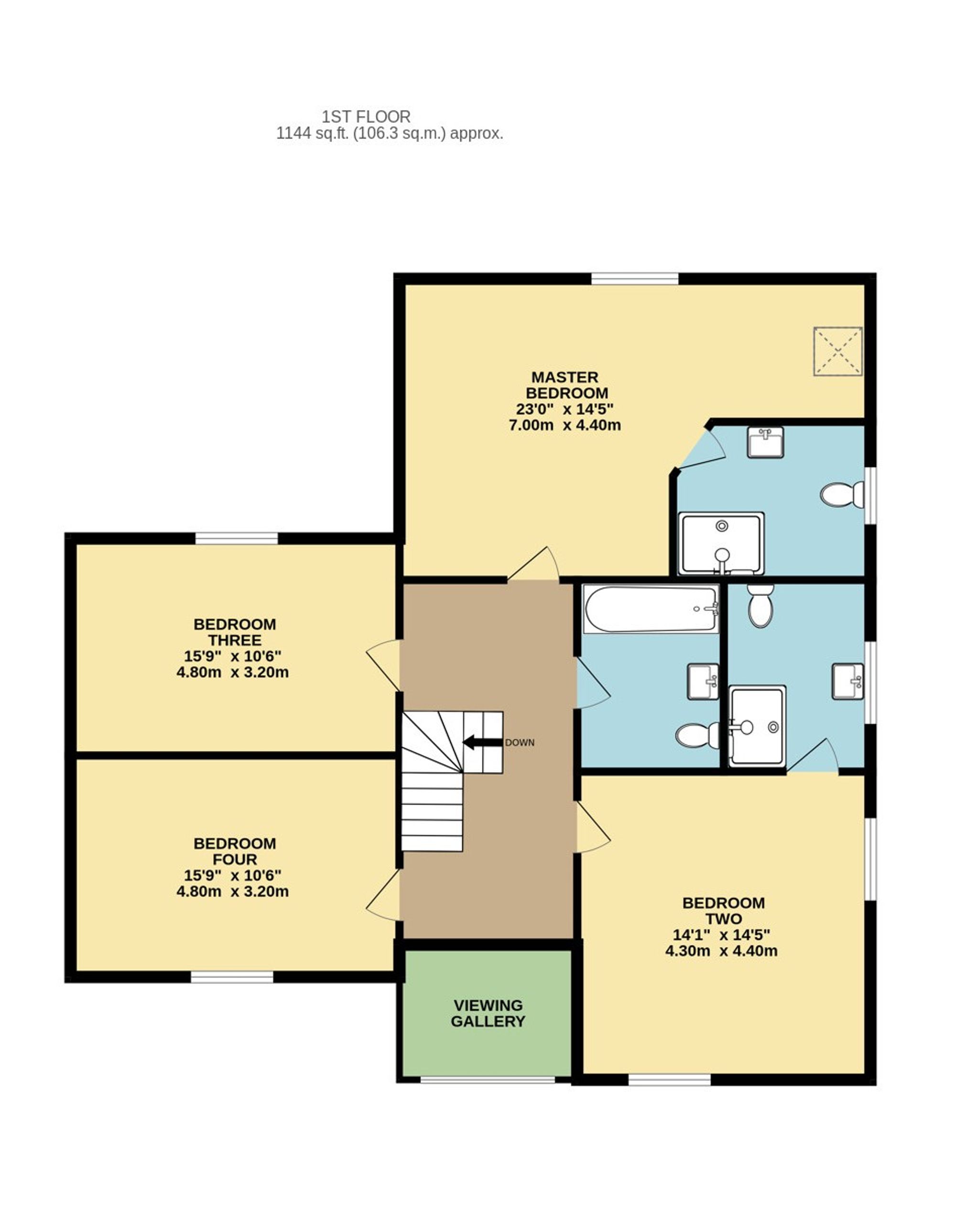 Orchard House Bone Lane, Doncaster floorplan
