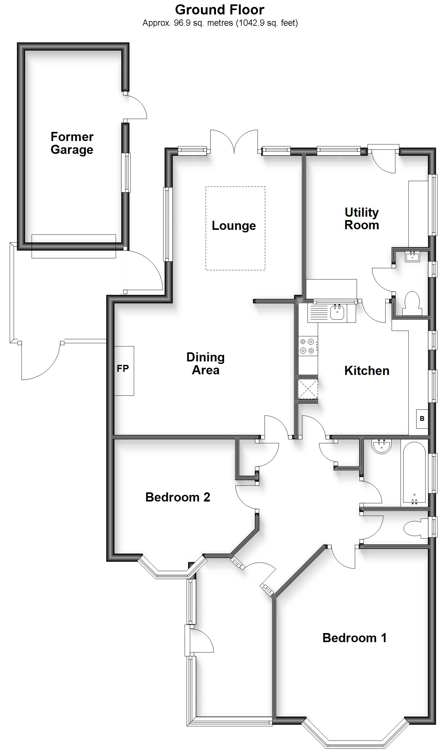 2, Laleham Gardens, Margate floorplan