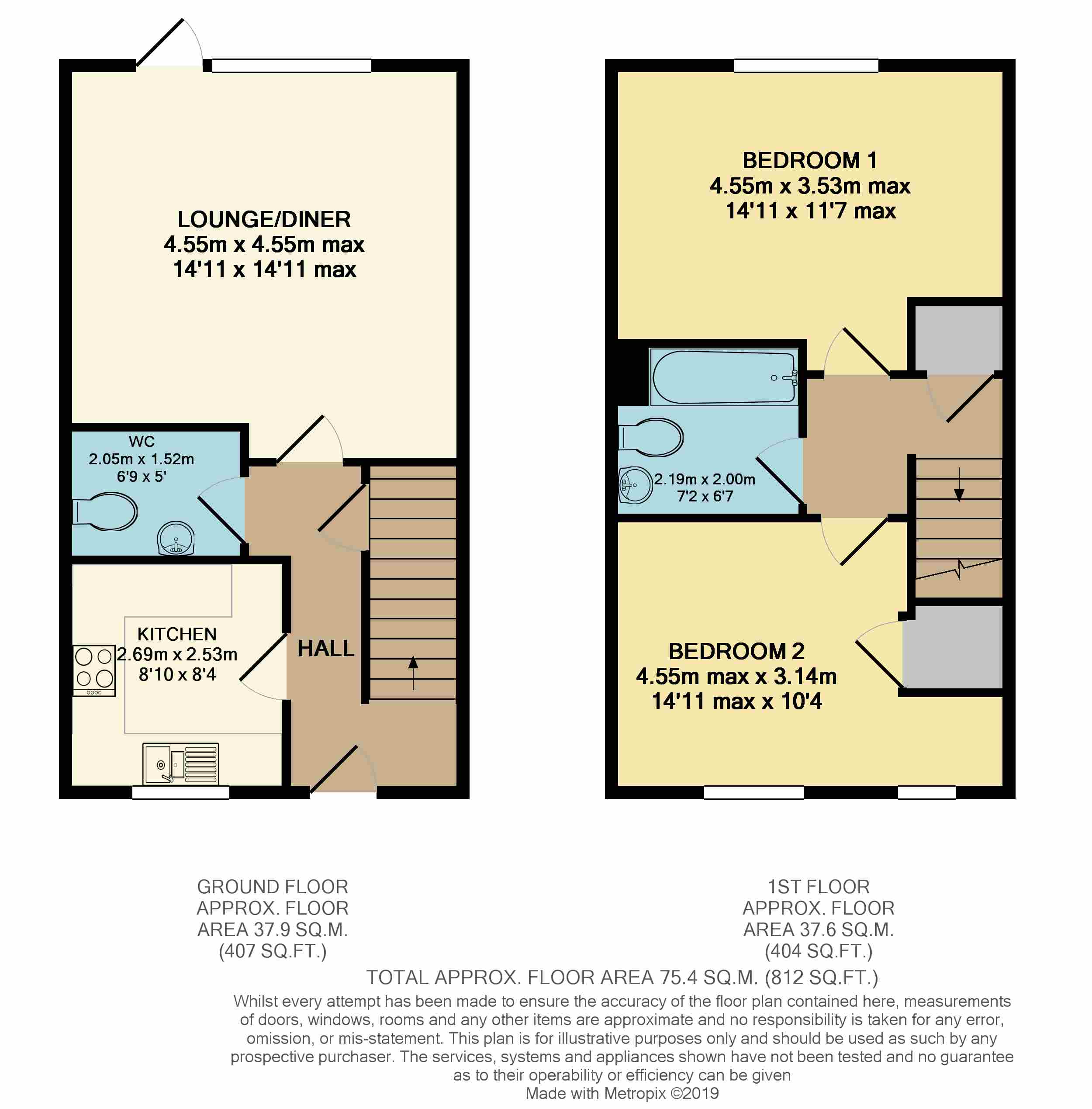 2 Bedrooms Semi-detached house for sale in Greensleeves Drive, Aylesbury HP18