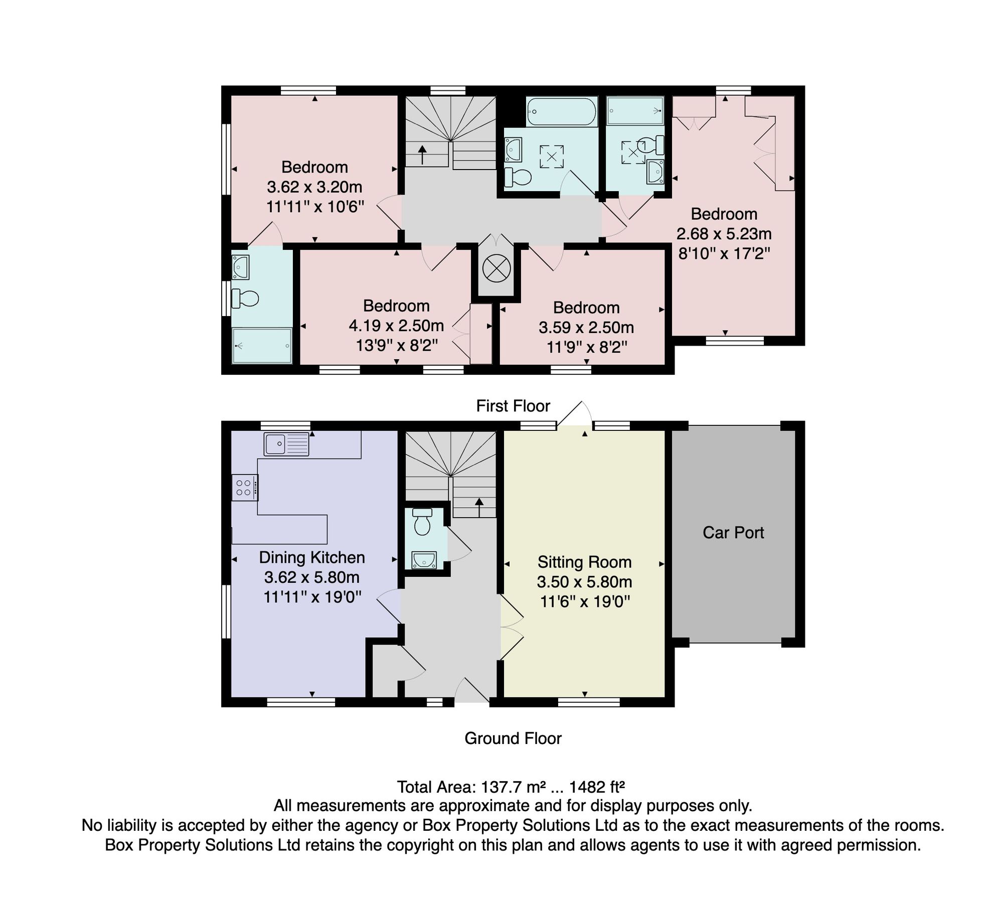 8 Blackstone Chase, Harrogate floorplan