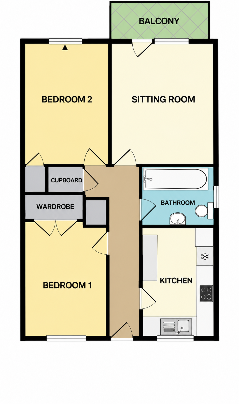 Ash Hill Road, Torquay floorplan