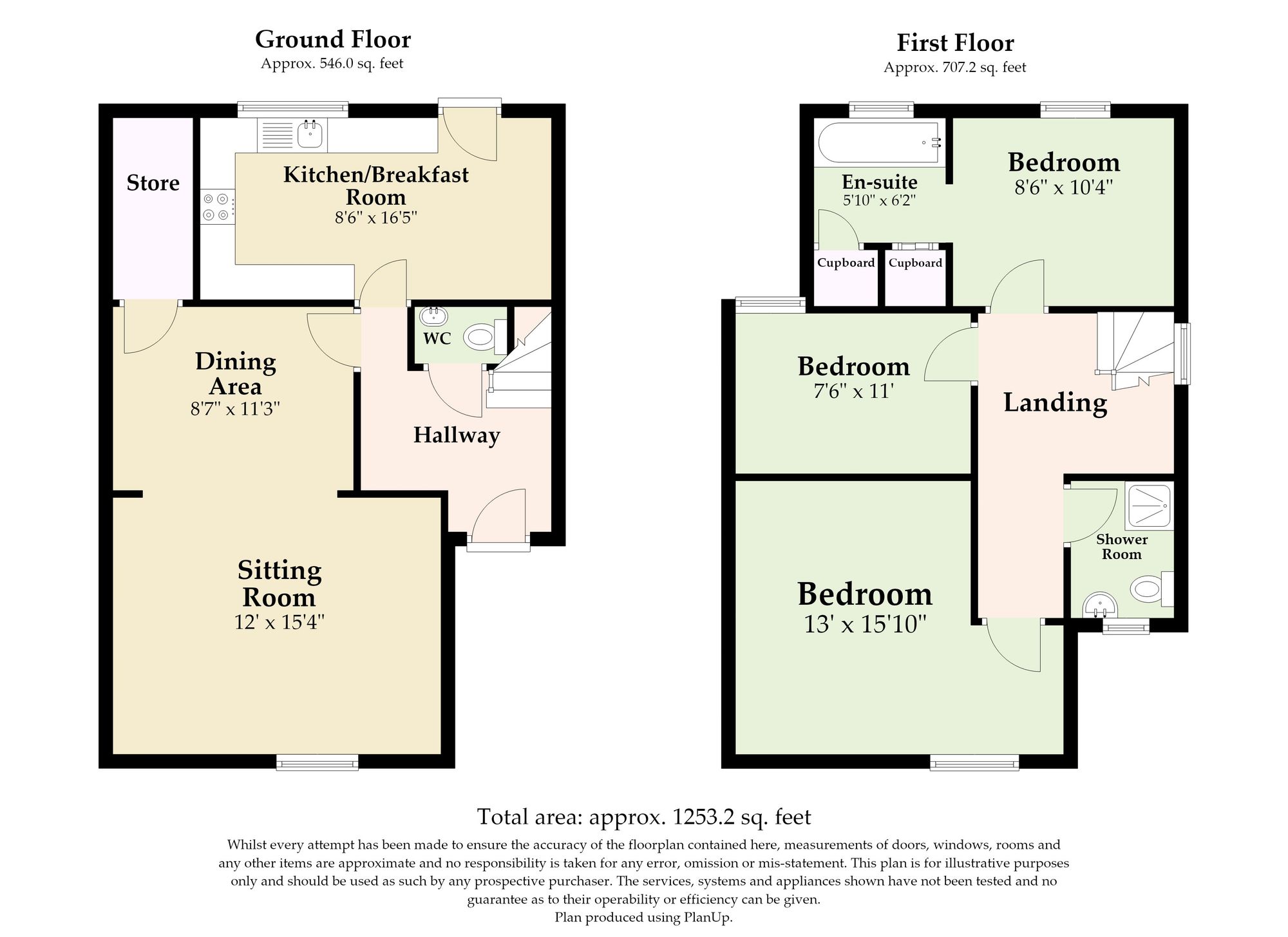 3 Church Street, Diss floorplan