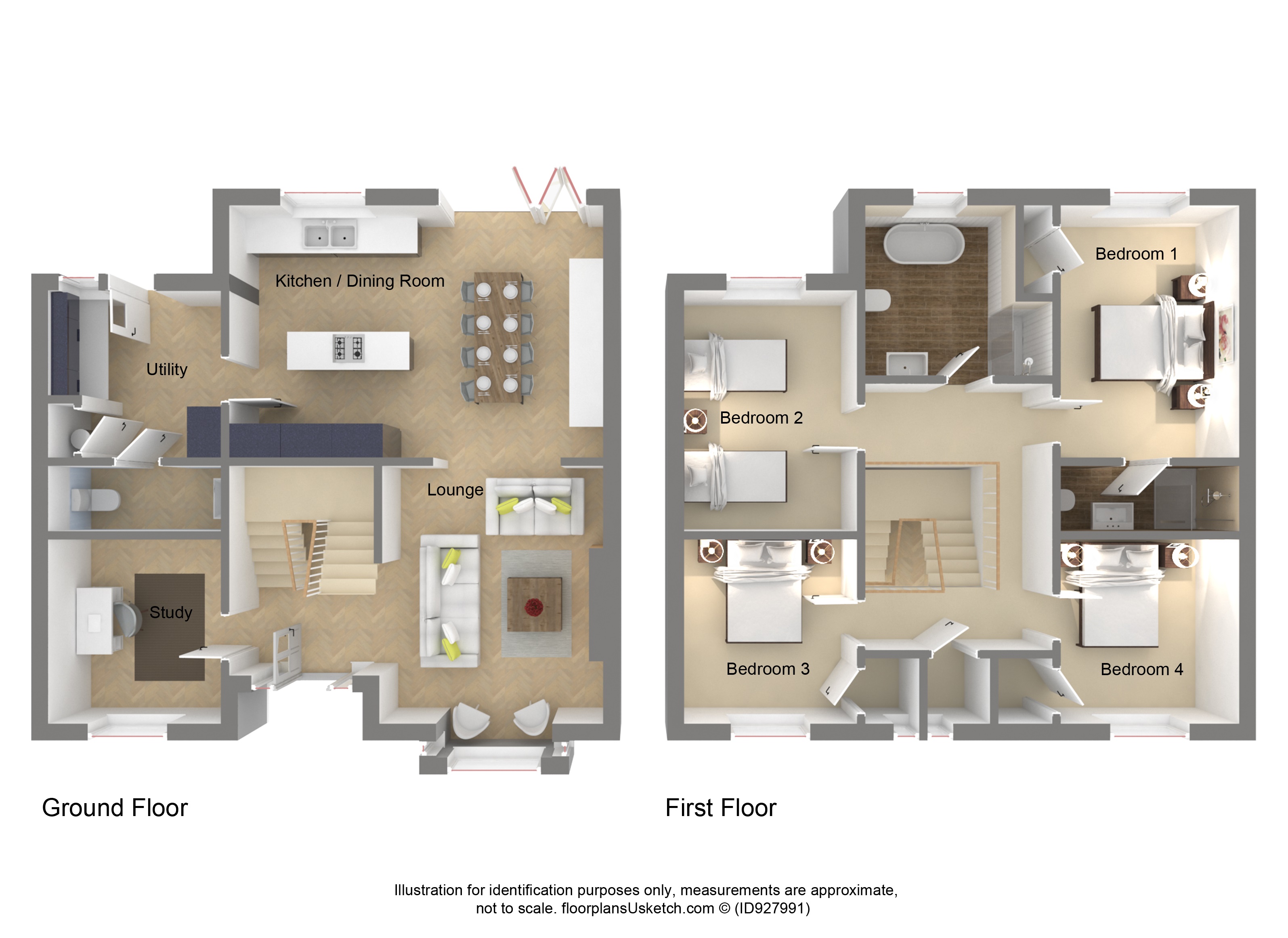 Grove Road, Sandown, Isle Of Wight PO36, 4 bedroom detached house for