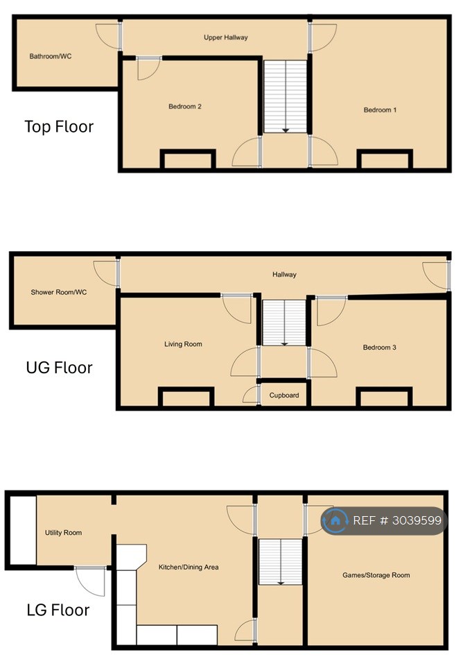 Eldon Terrace, Windmill Hill, Bristol floorplan
