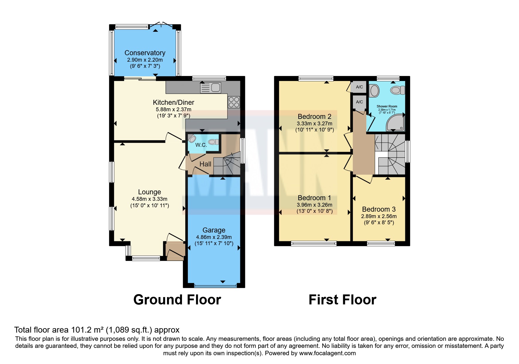 7, Chaffinch Close, Southampton floorplan