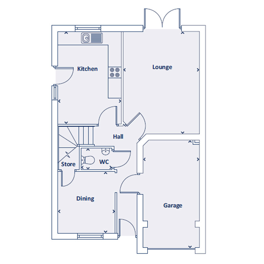 Ashbourne Road, Buxton floorplan
