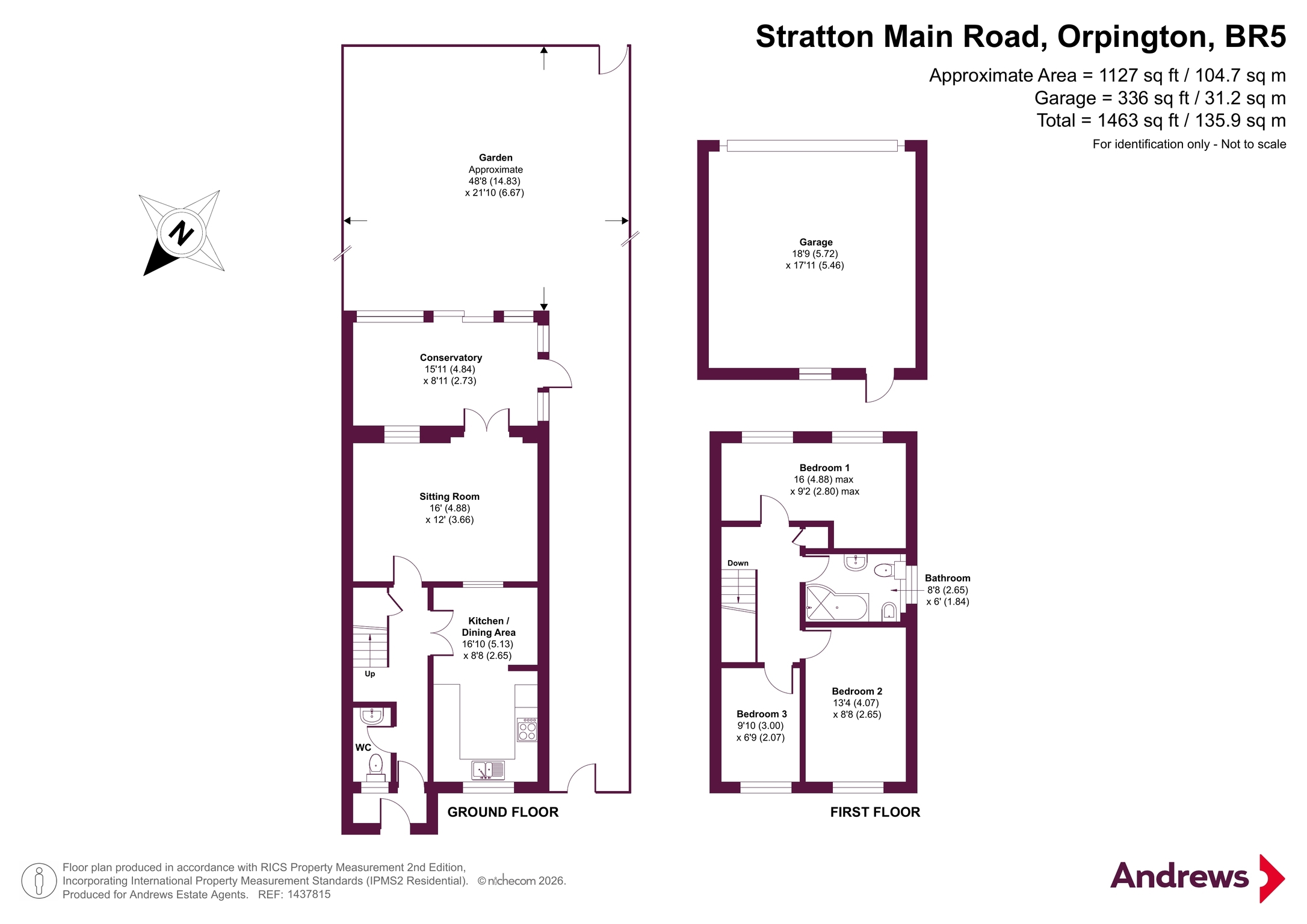 Stratton,, Main Road, Orpington floorplan