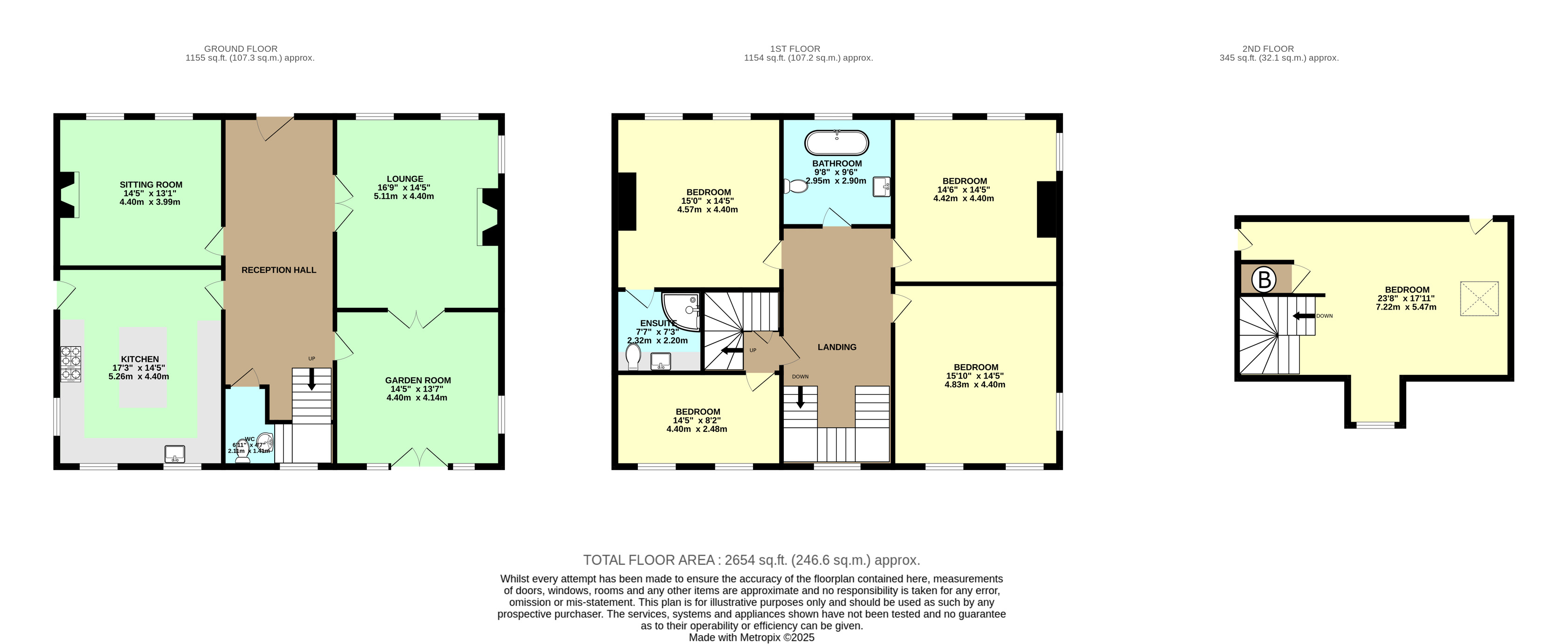 Westfield House, Estcourt Road, Darrington floorplan