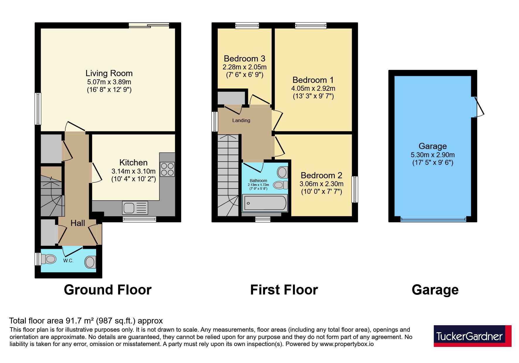 41, Kingsmead Court, Ely floorplan