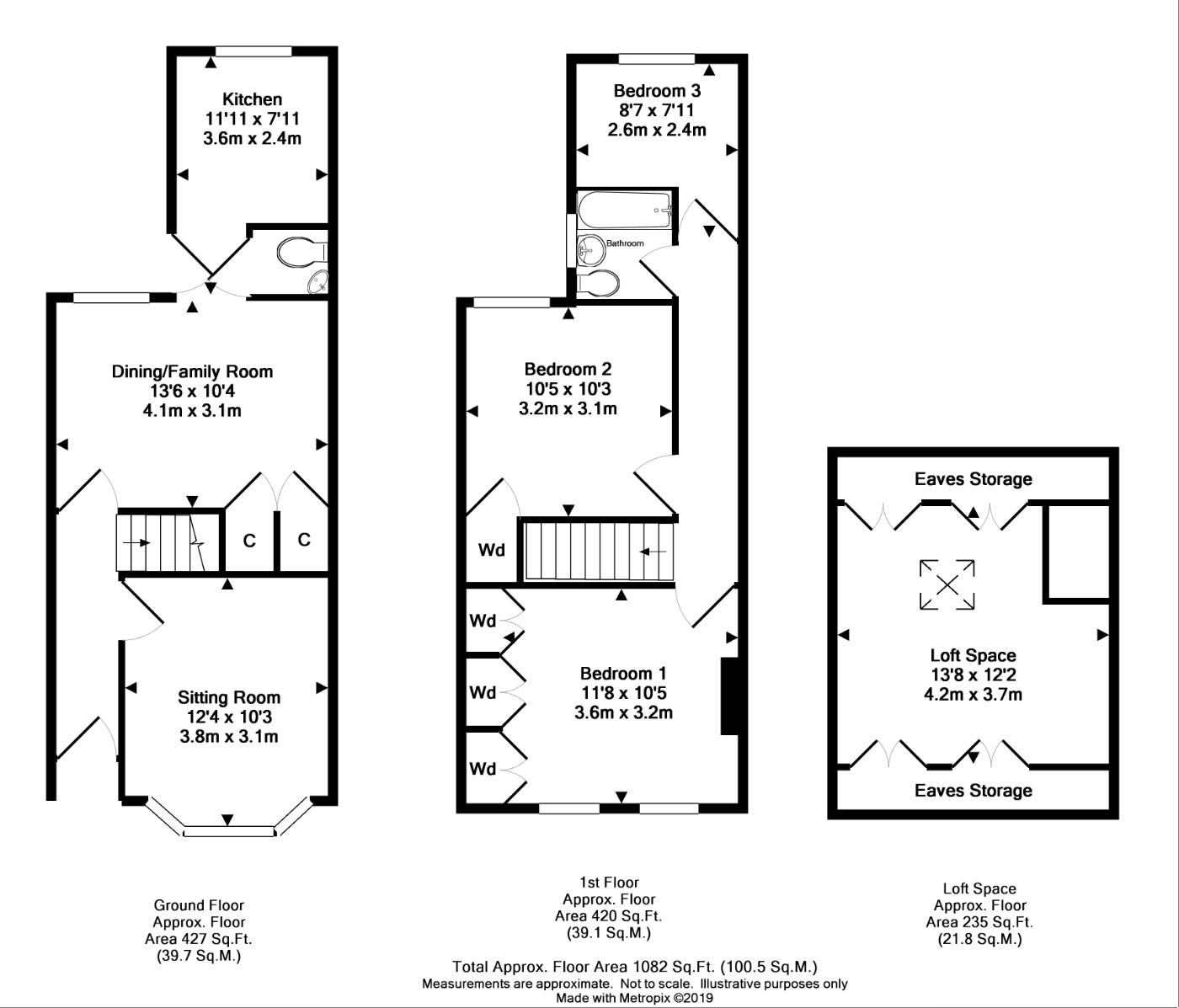 3 Bedrooms Terraced house for sale in Mill Lane, Carshalton SM5