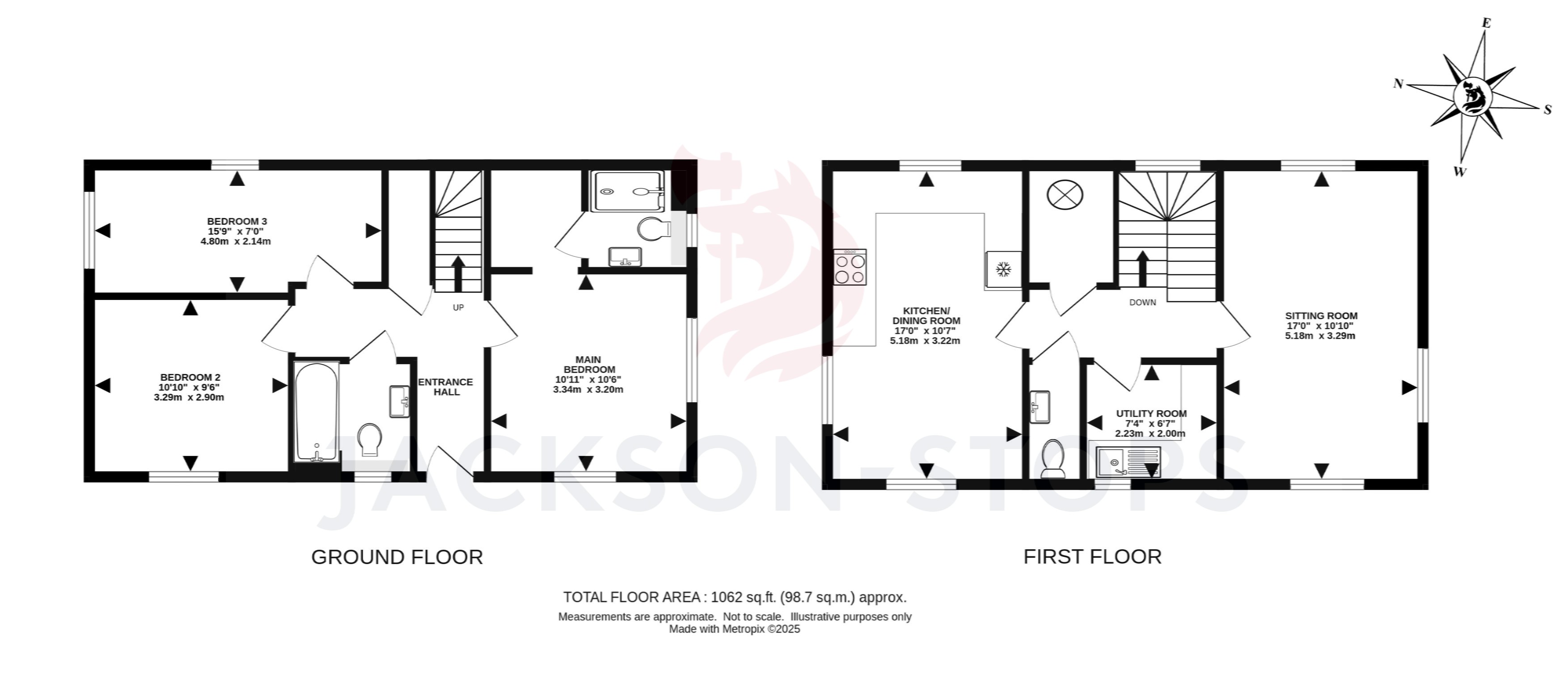 3 Old Garden Place,, Chapel Lane, Dorking floorplan