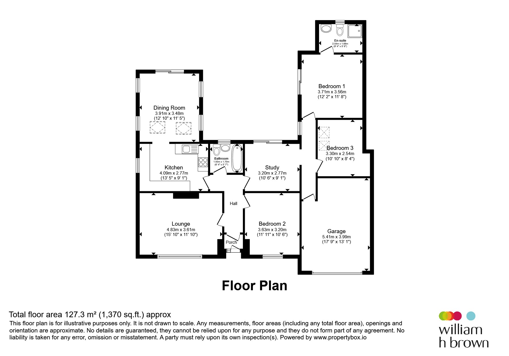 17, Holme Close, King's Lynn floorplan