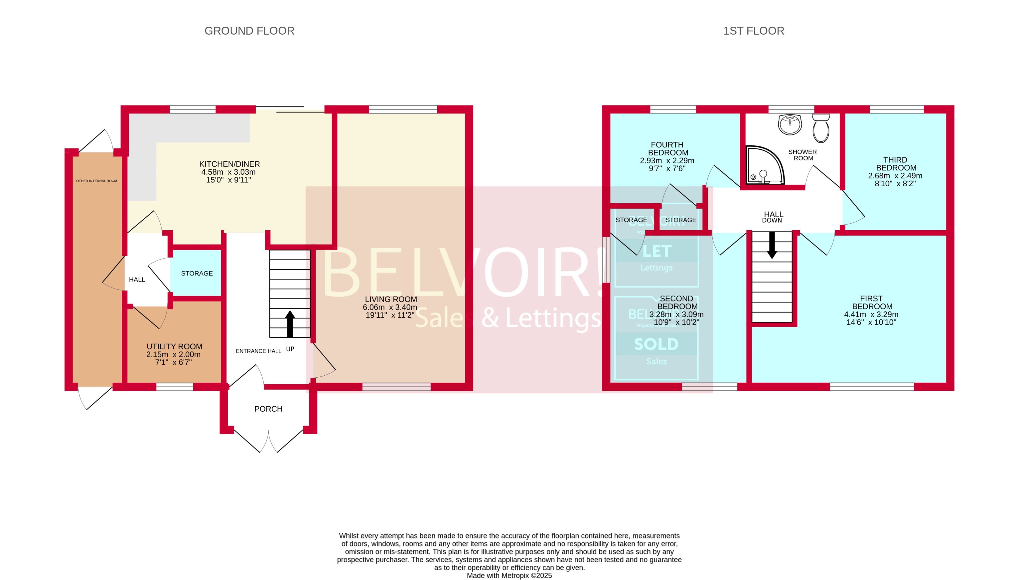 72, Keats Road, Willenhall floorplan