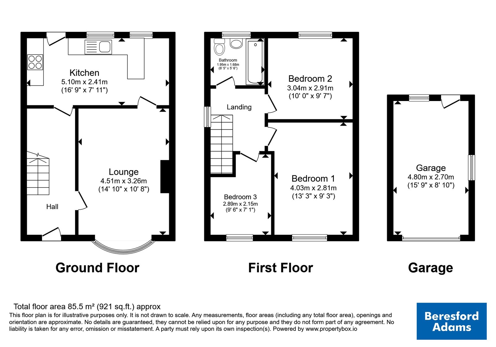 23, Alltwen, Colwyn Bay floorplan