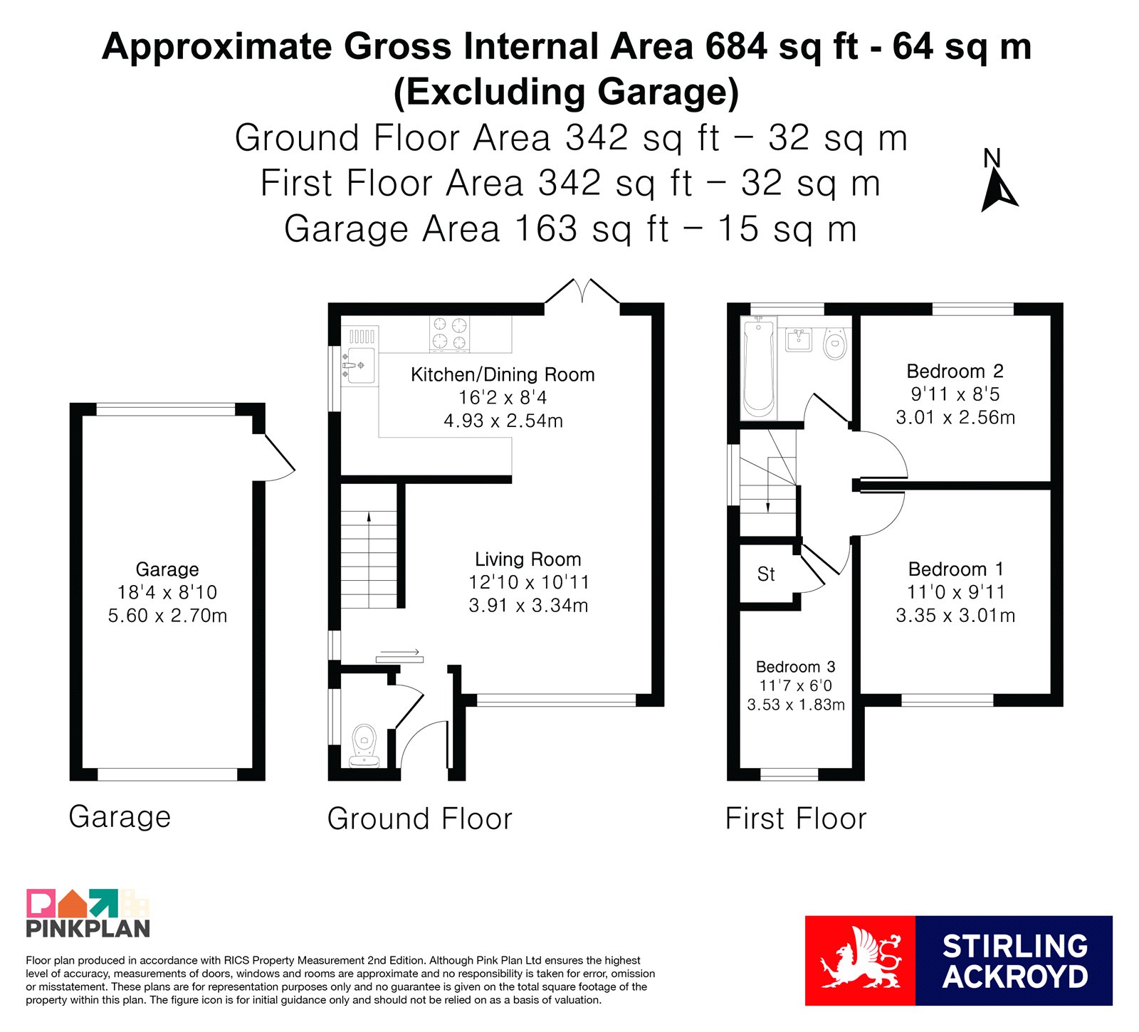 43, Northwood Avenue, Woking floorplan