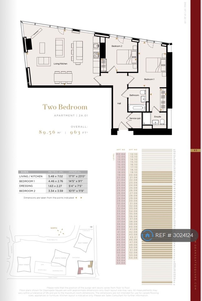 Flat A, Owen St, Manchester floorplan