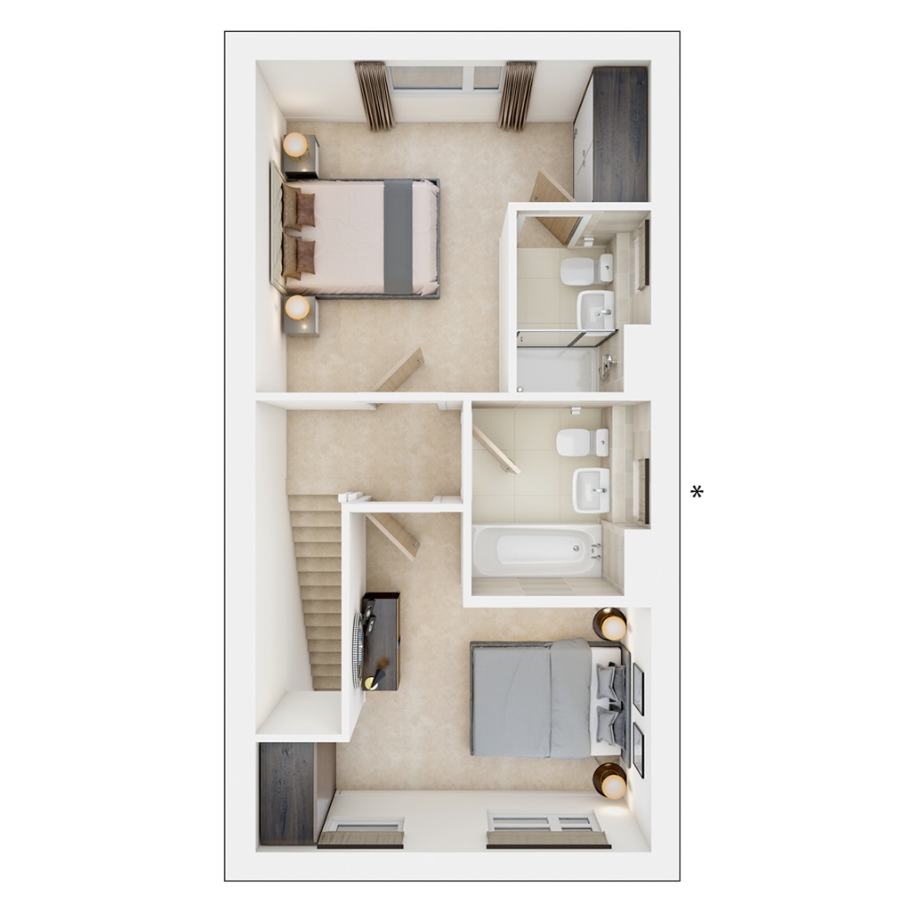 The Altbury - Plot 36, Little Furze Place, Gosforth Lane, Watford floorplan