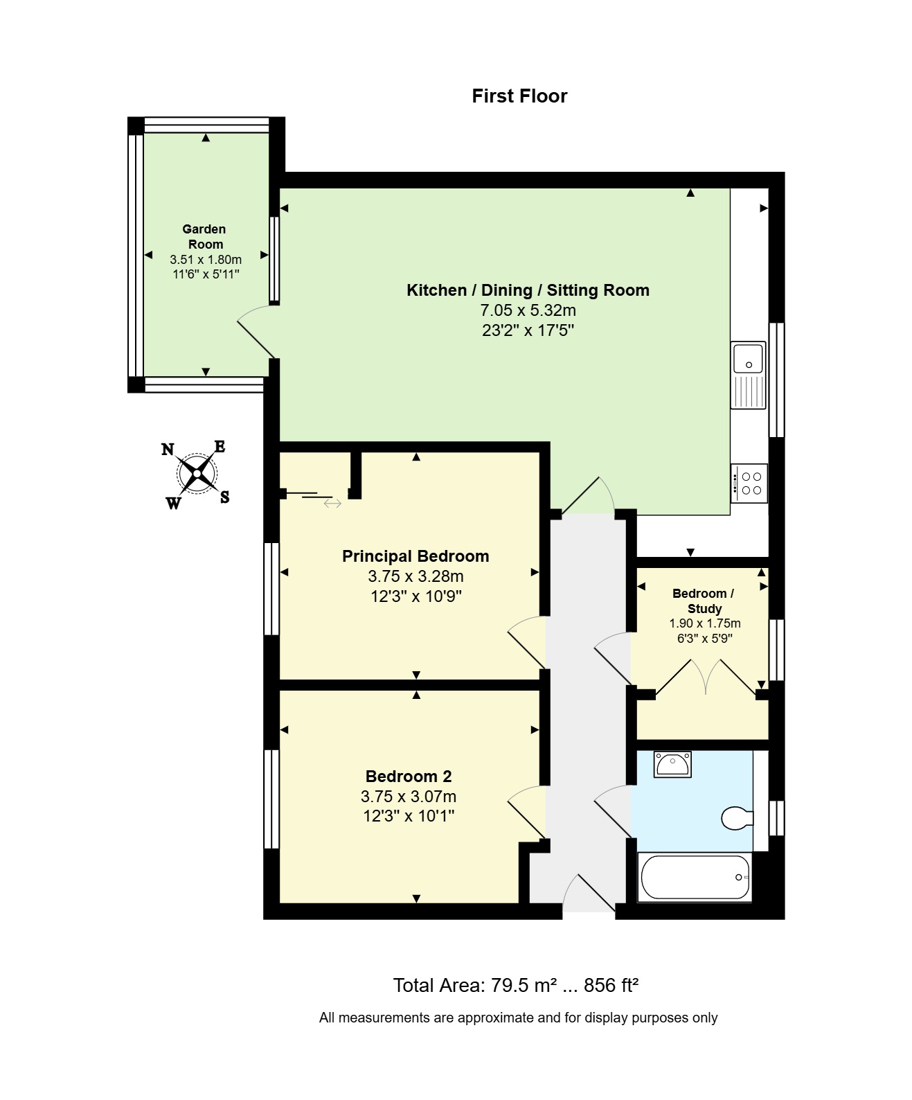 165, Addenbrookes Road, Cambridge floorplan