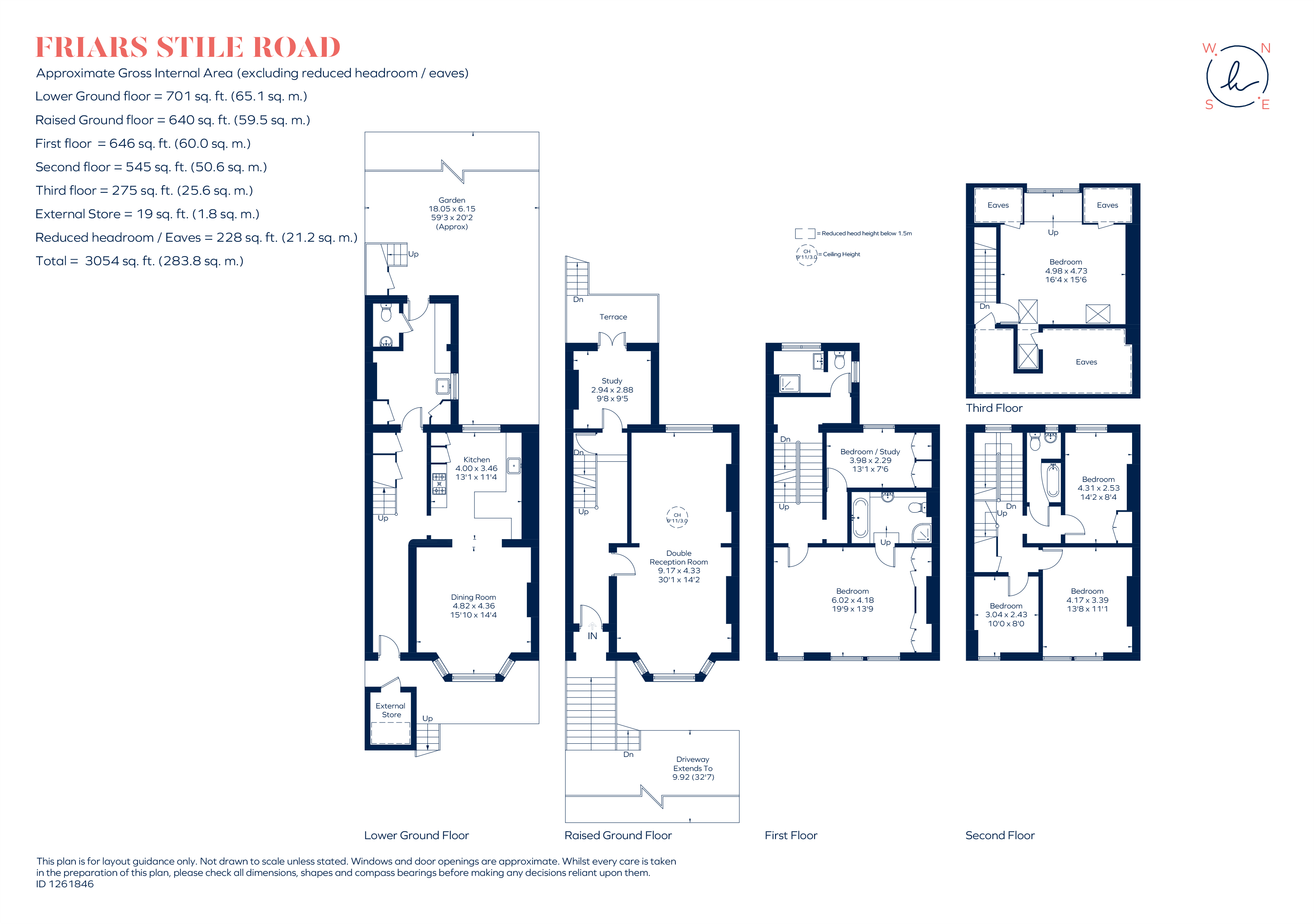 13, Friars Stile Road, Richmond floorplan